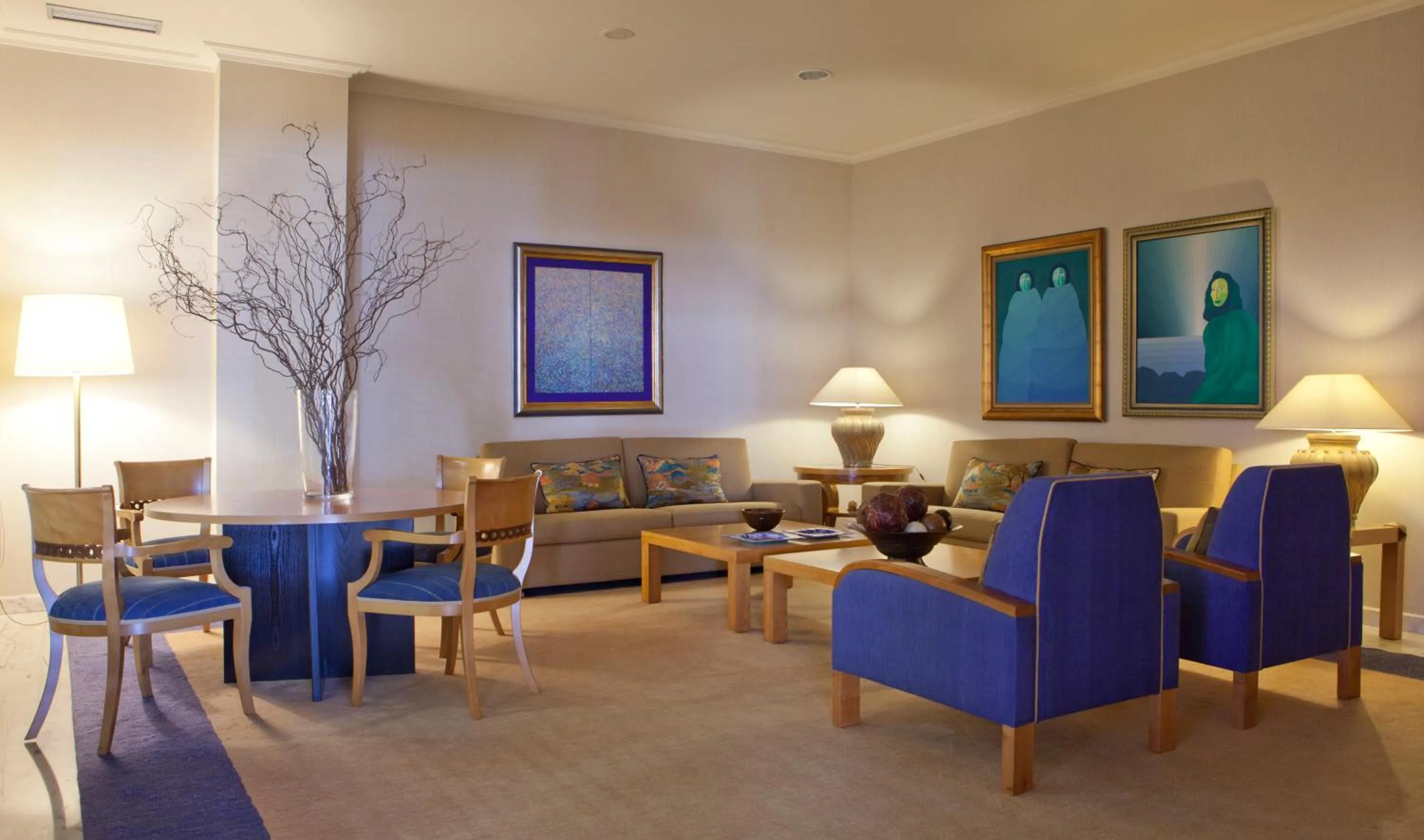 Lobby or reception in Hotel Carlos I Silgar