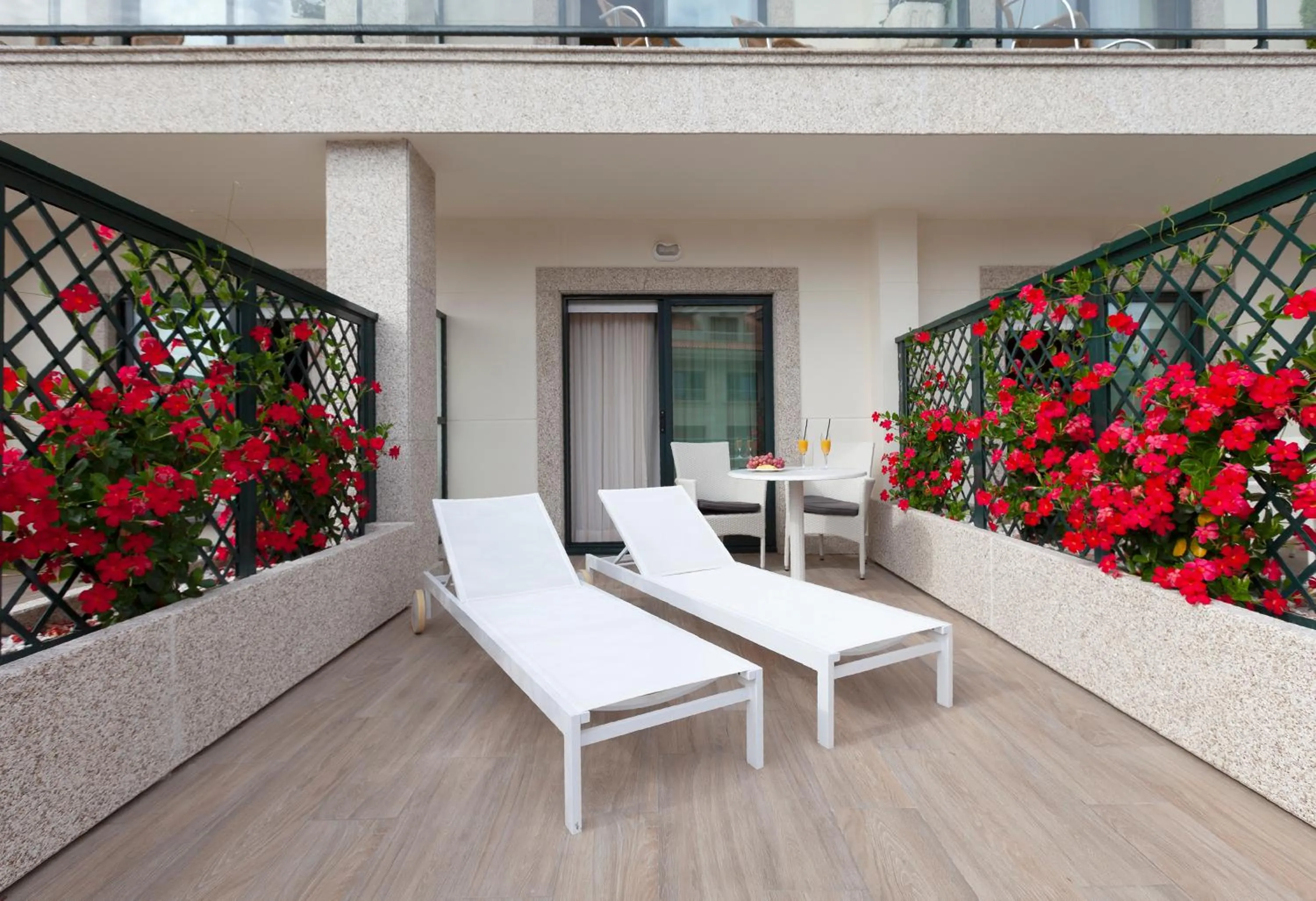Balcony/Terrace in Hotel Carlos I Silgar