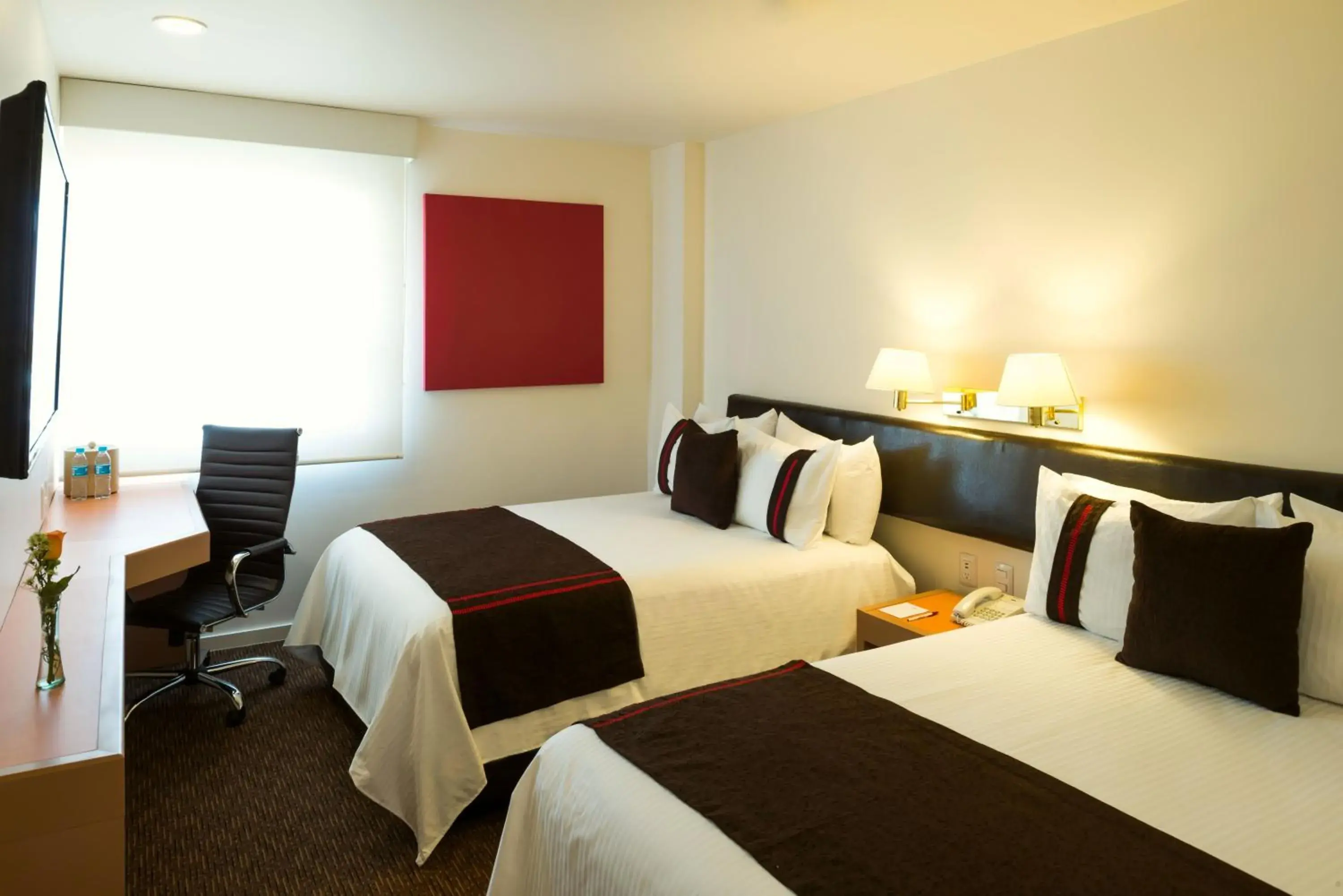 Photo of the whole room in Mision Express Queretaro Photo of the whole room in Mision Express Queretaro