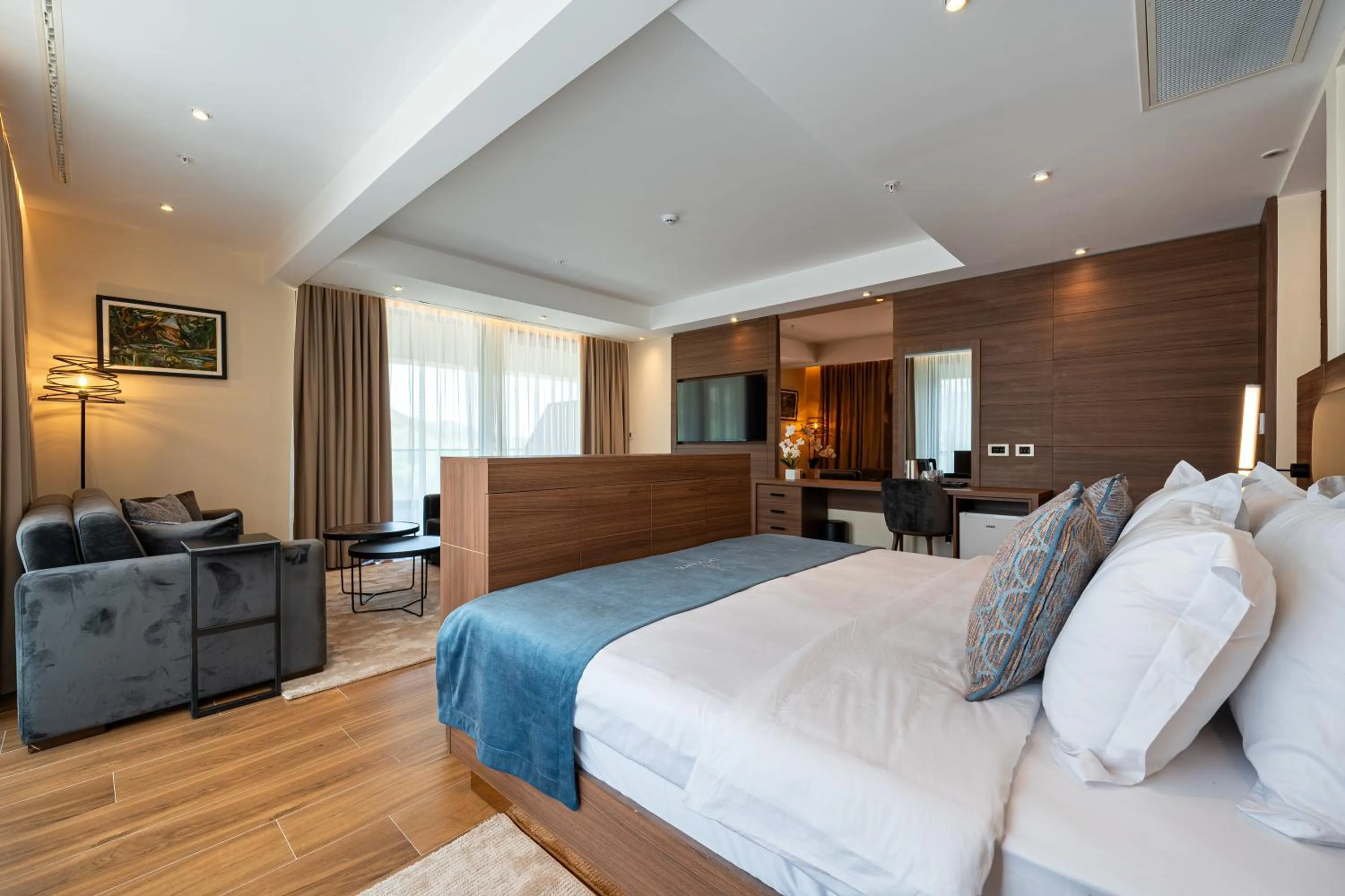 Bedroom, Bed in Hotel De‘Andros Virpazar
