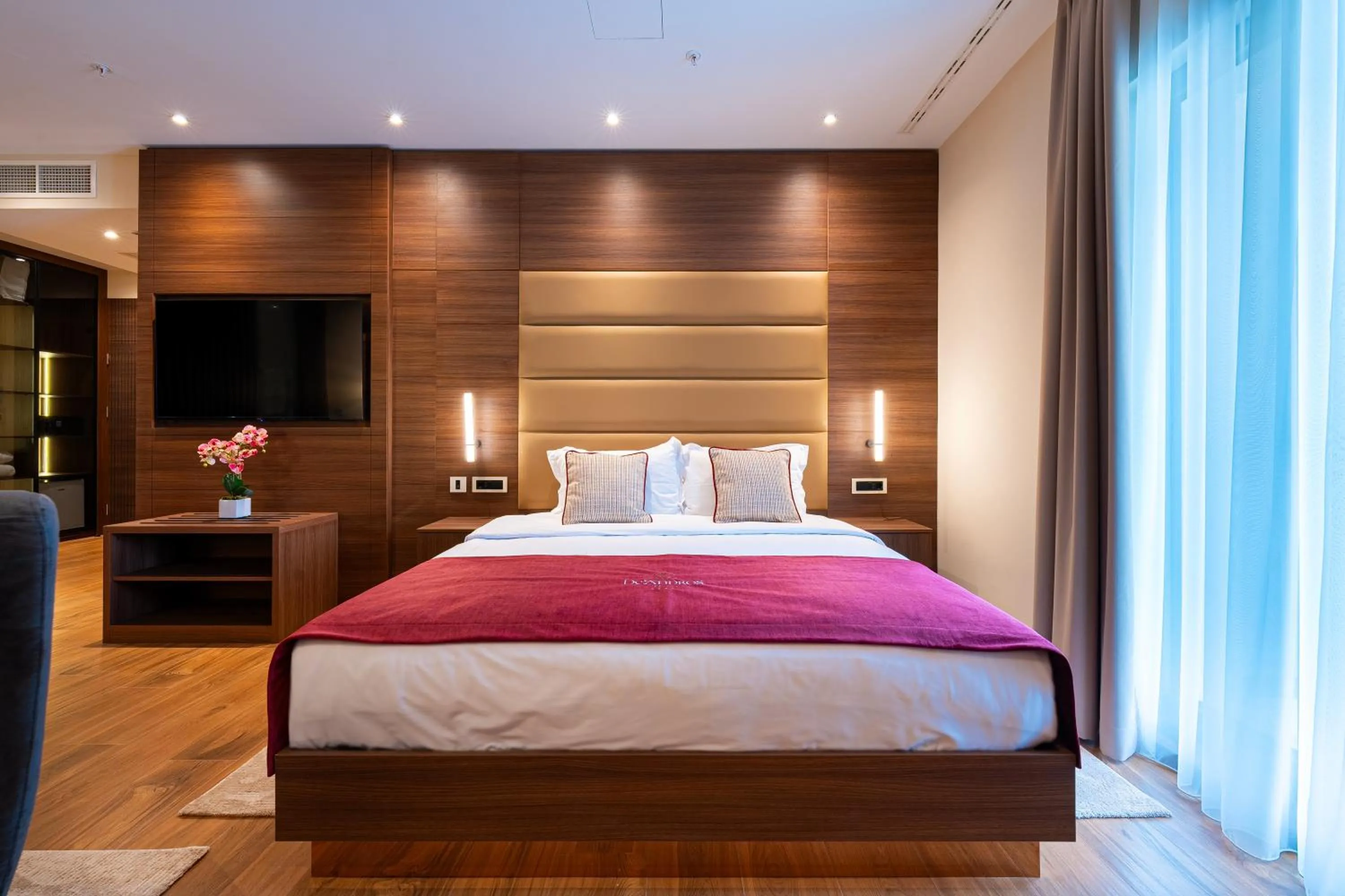 Bed in Hotel De‘Andros Virpazar