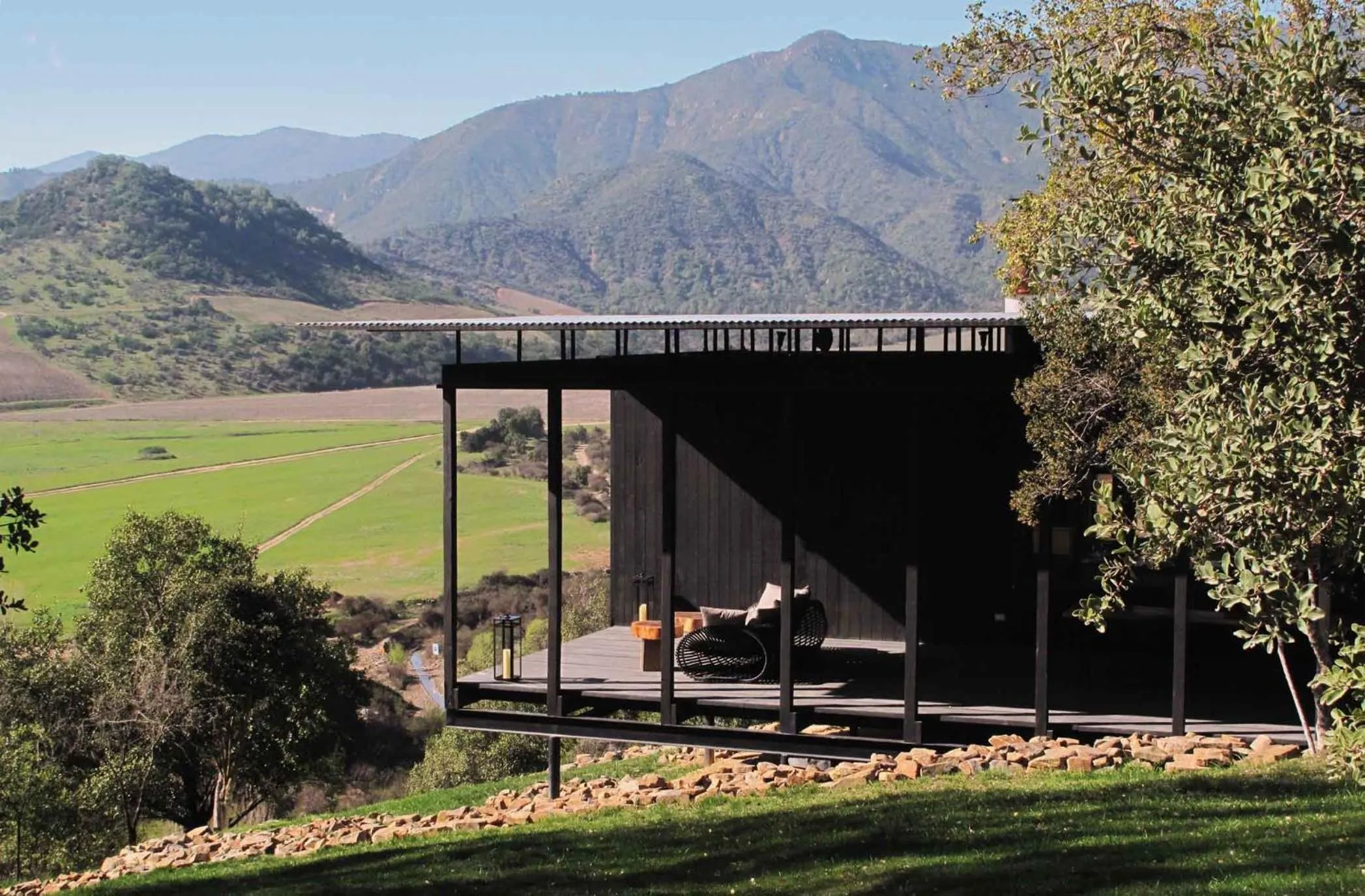 Natural landscape in Vik Chile