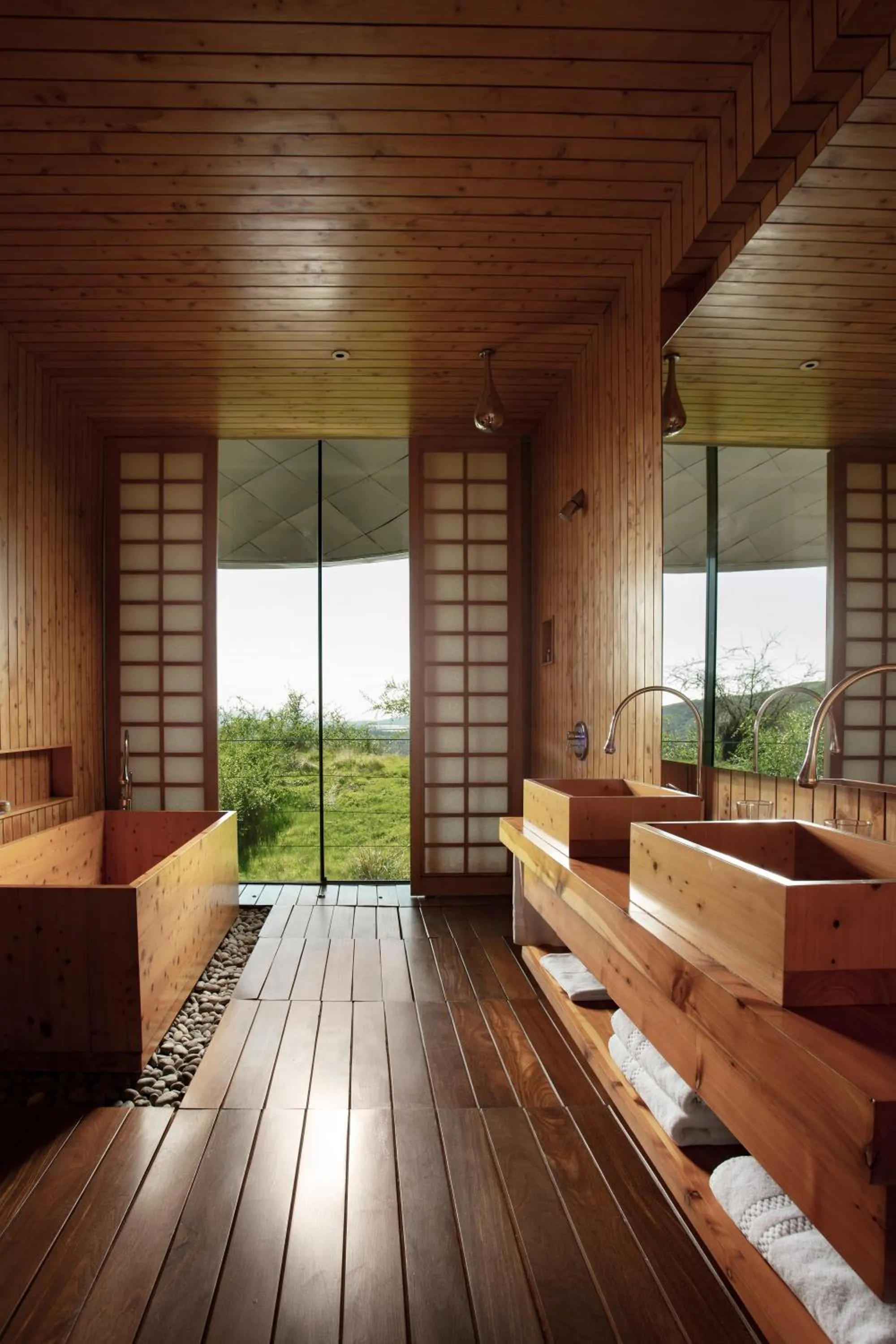 Bathroom in Vik Chile