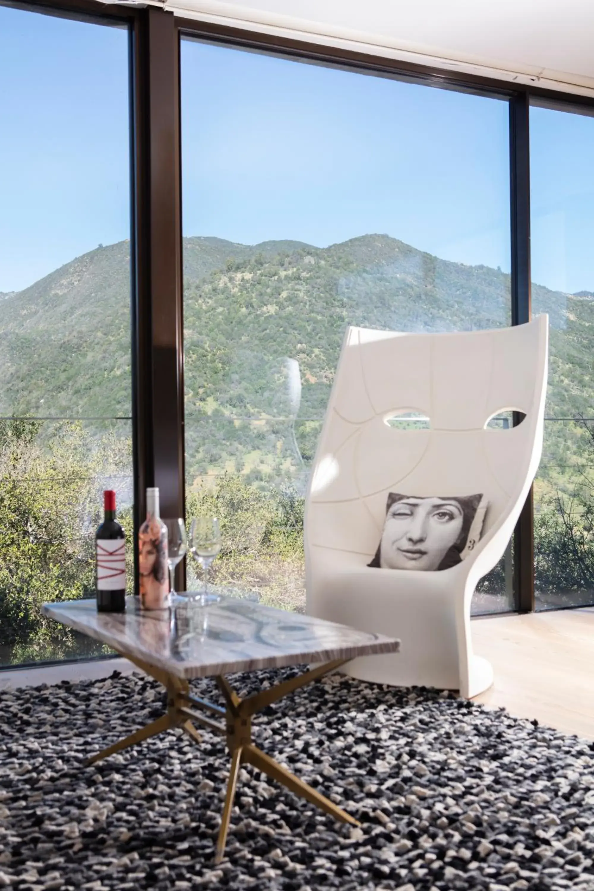 Mountain view in Vik Chile Mountain view in Vik Chile