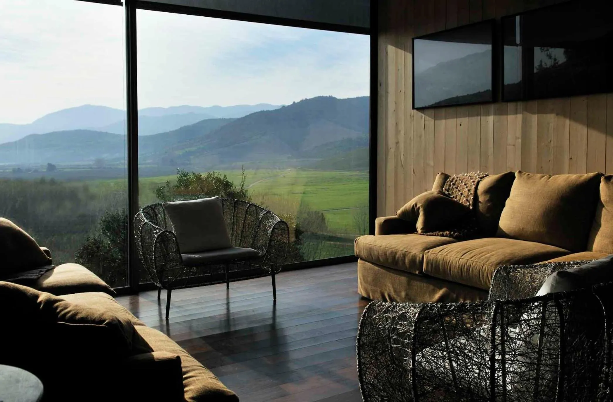 Seating area in Vik Chile