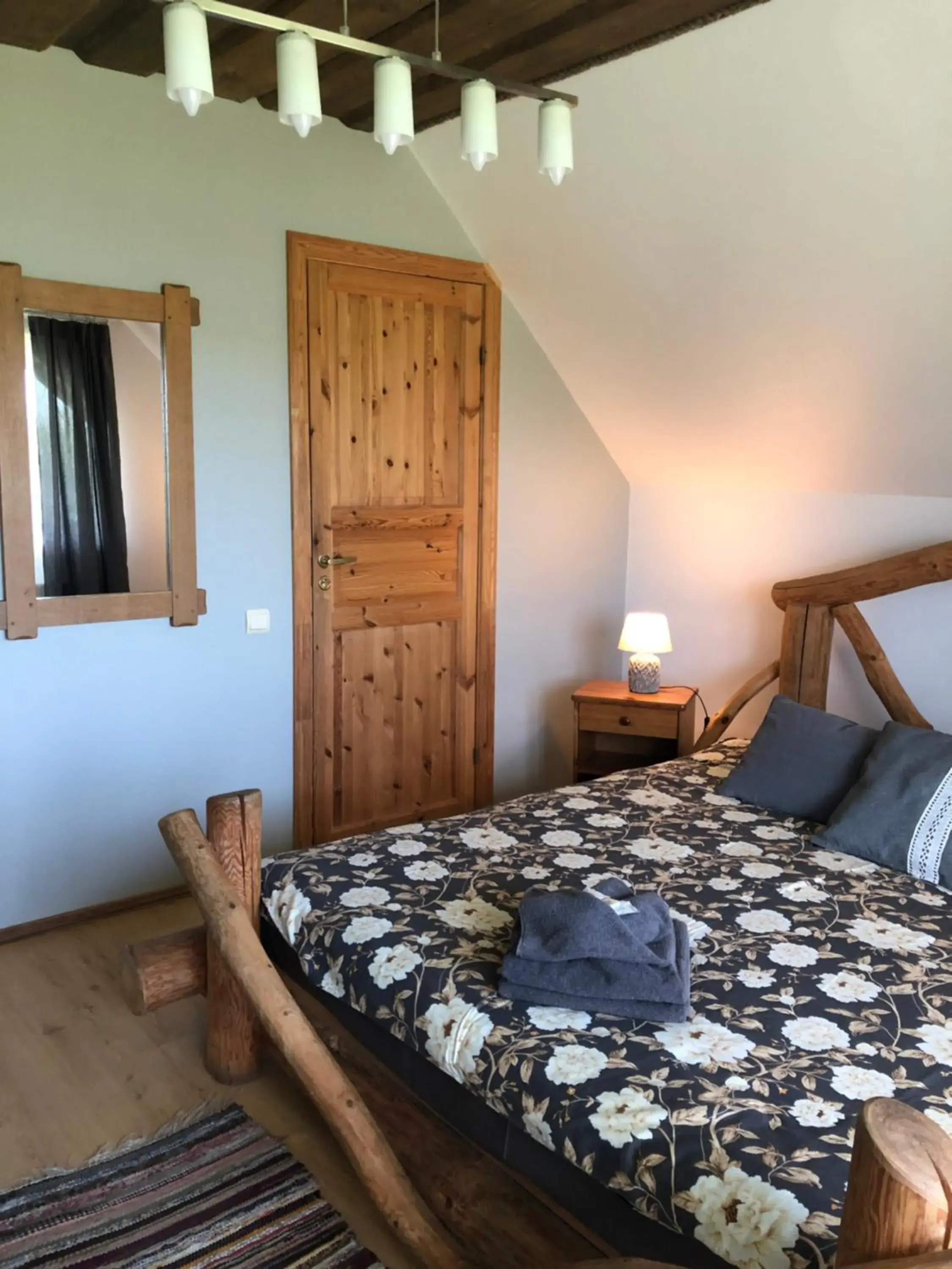 Double Room with Balcony in Viesu nams Vālodzes Double Room with Balcony in Viesu nams Vālodzes