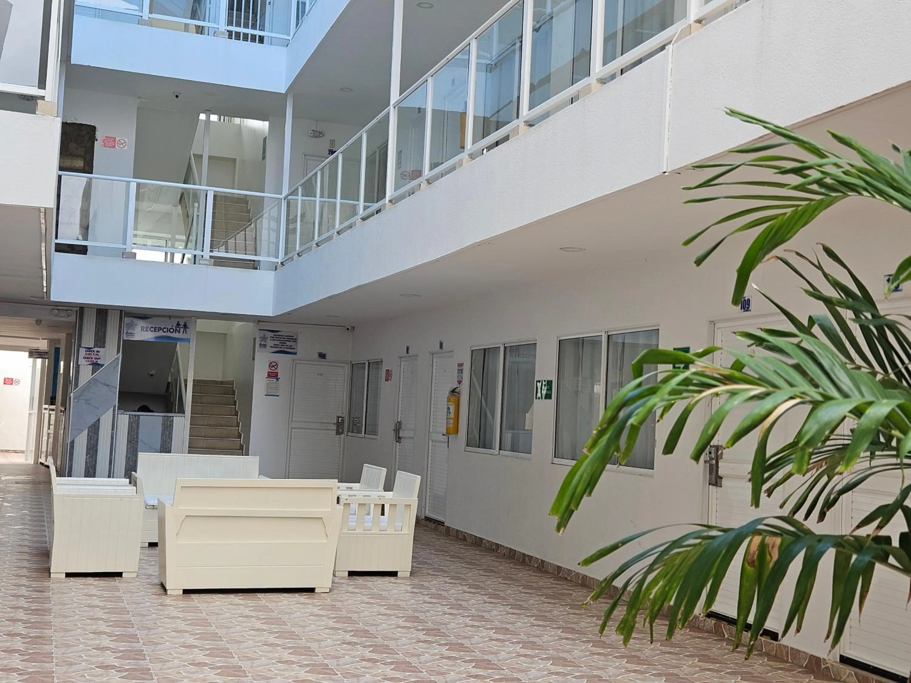 Living room in Caribbean Island Hotel Piso 2