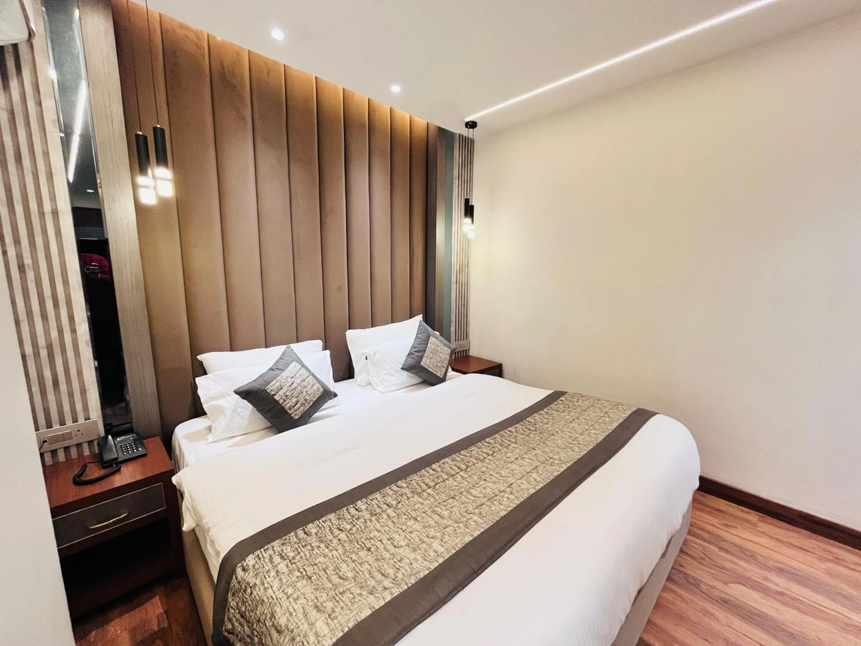 Bed in Western Blu INN