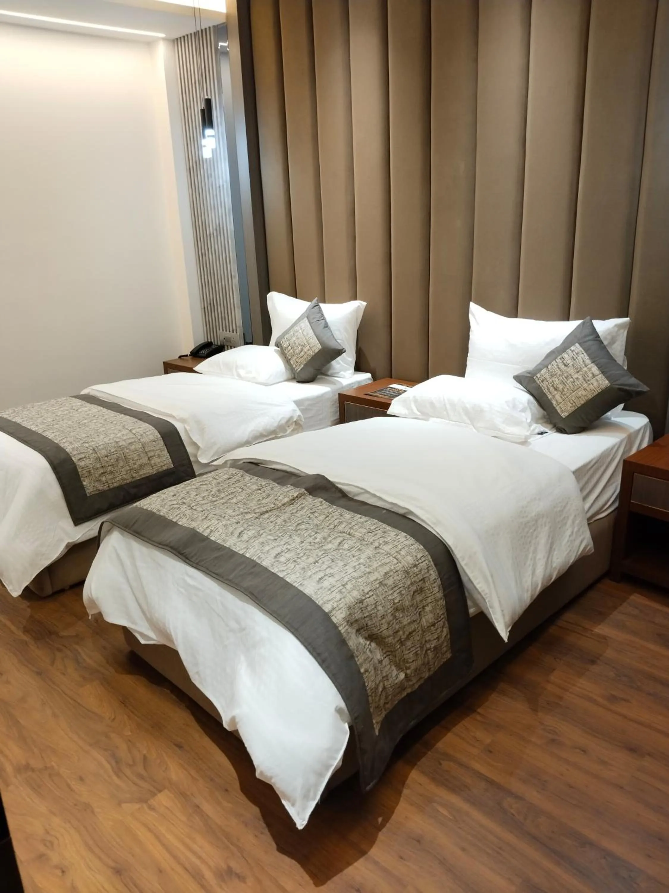 Bed in Western Blu INN