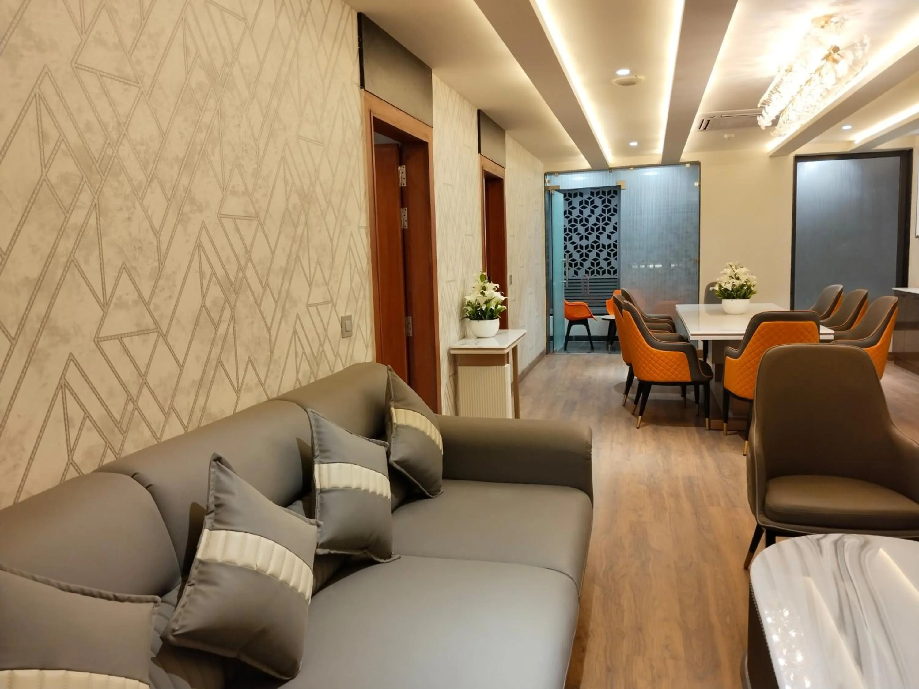 Living room in Western Blu INN