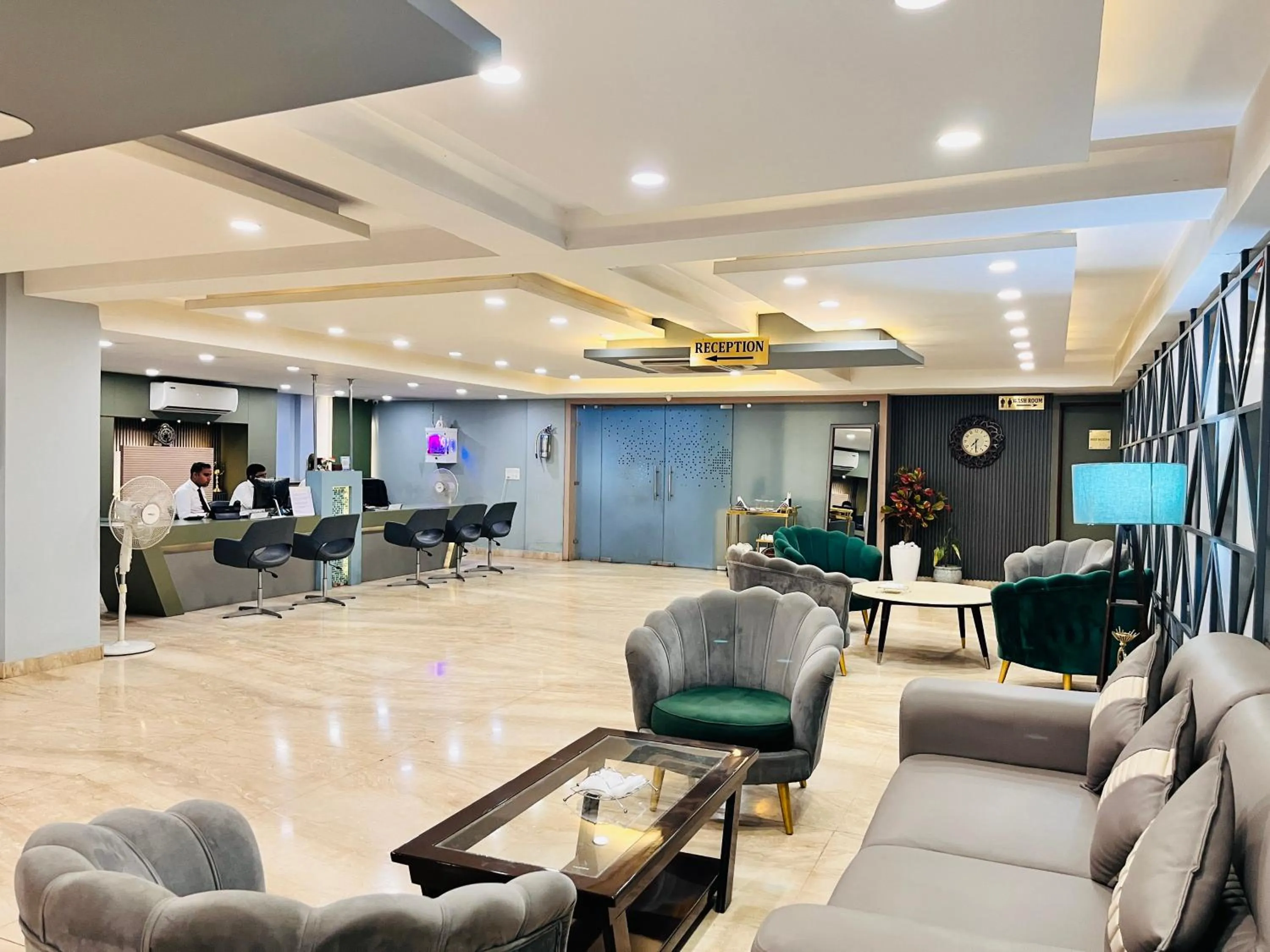 Living room in Western Blu INN