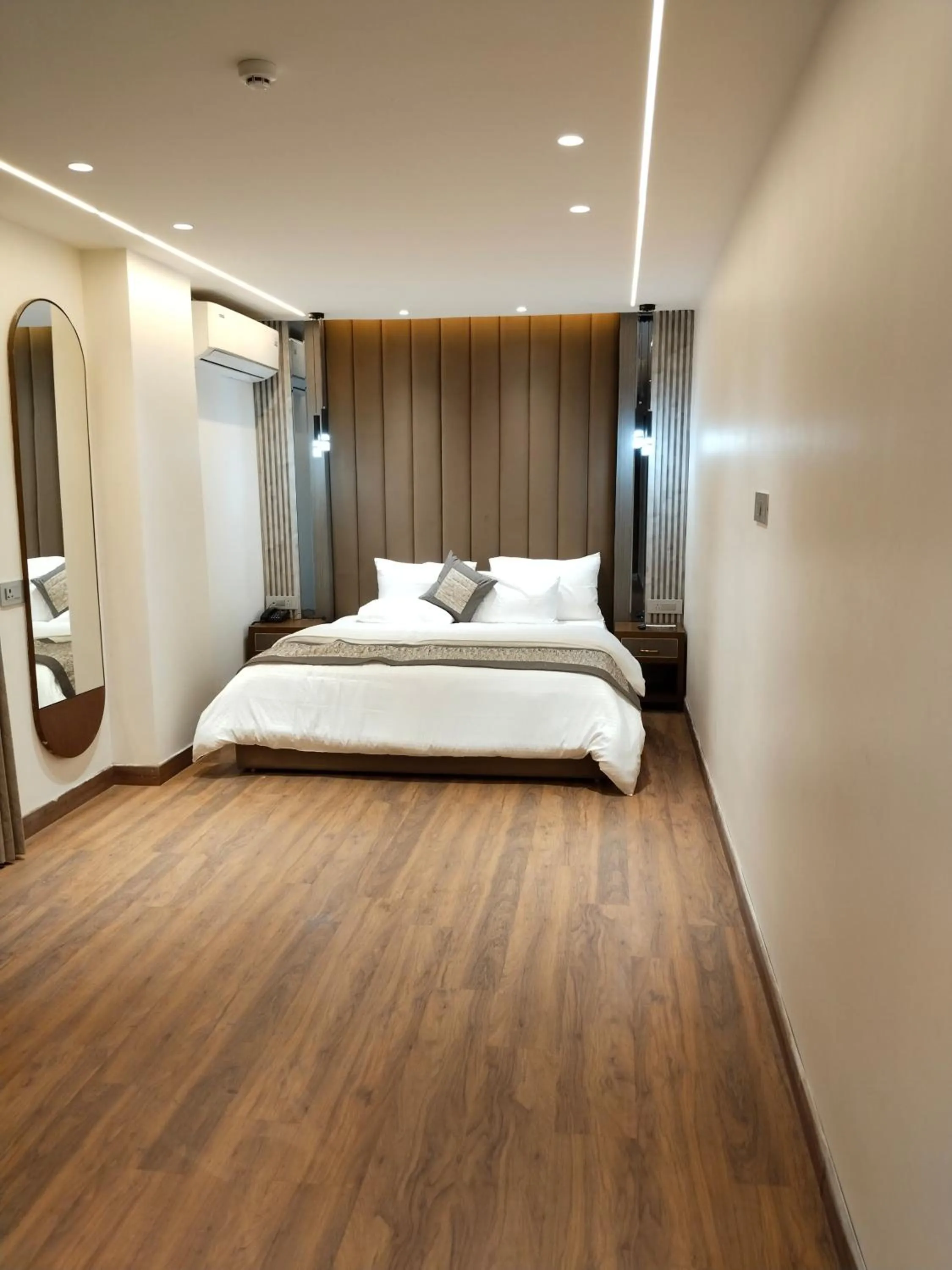 Bed in Western Blu INN