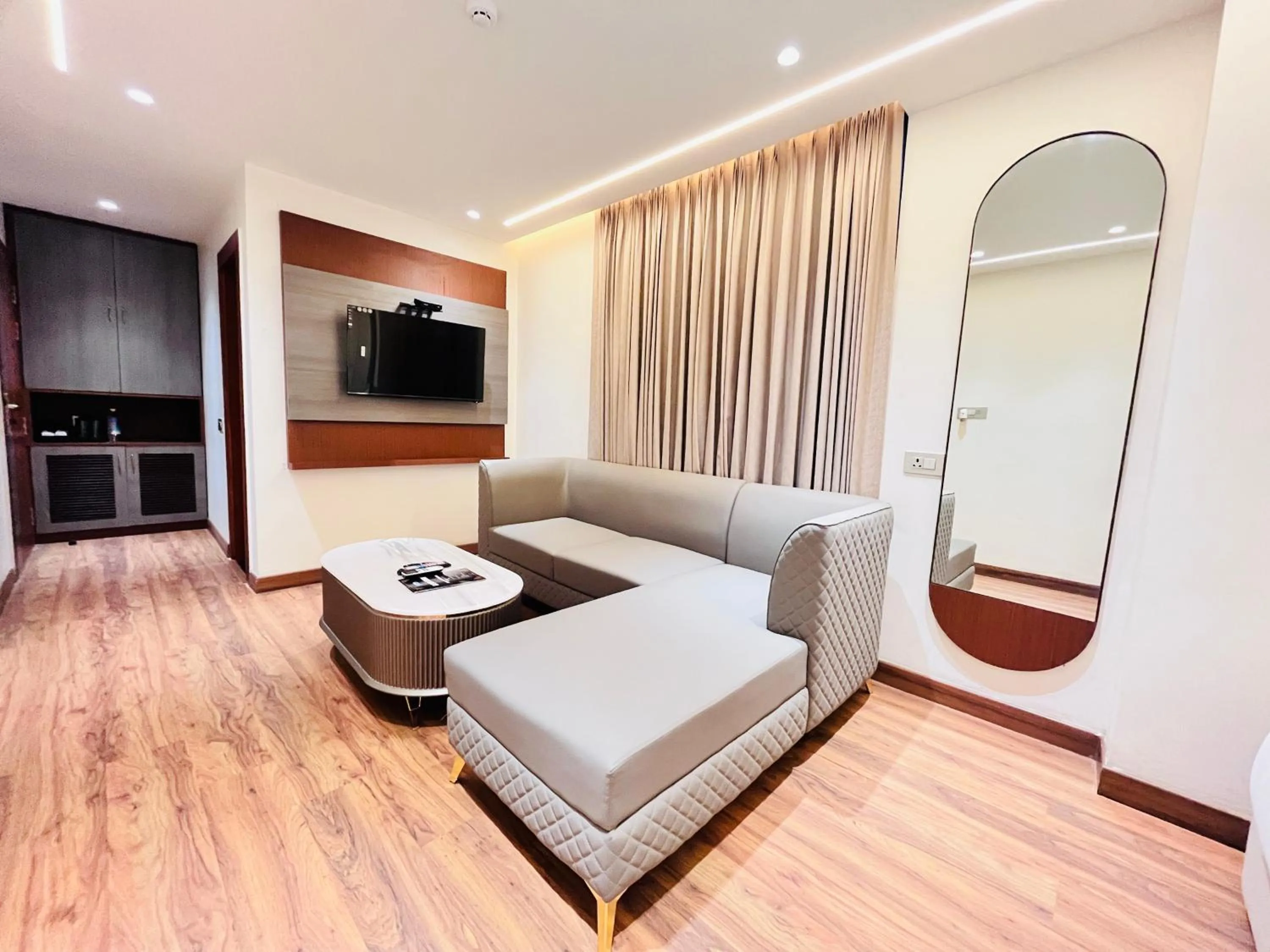 Bed in Western Blu INN