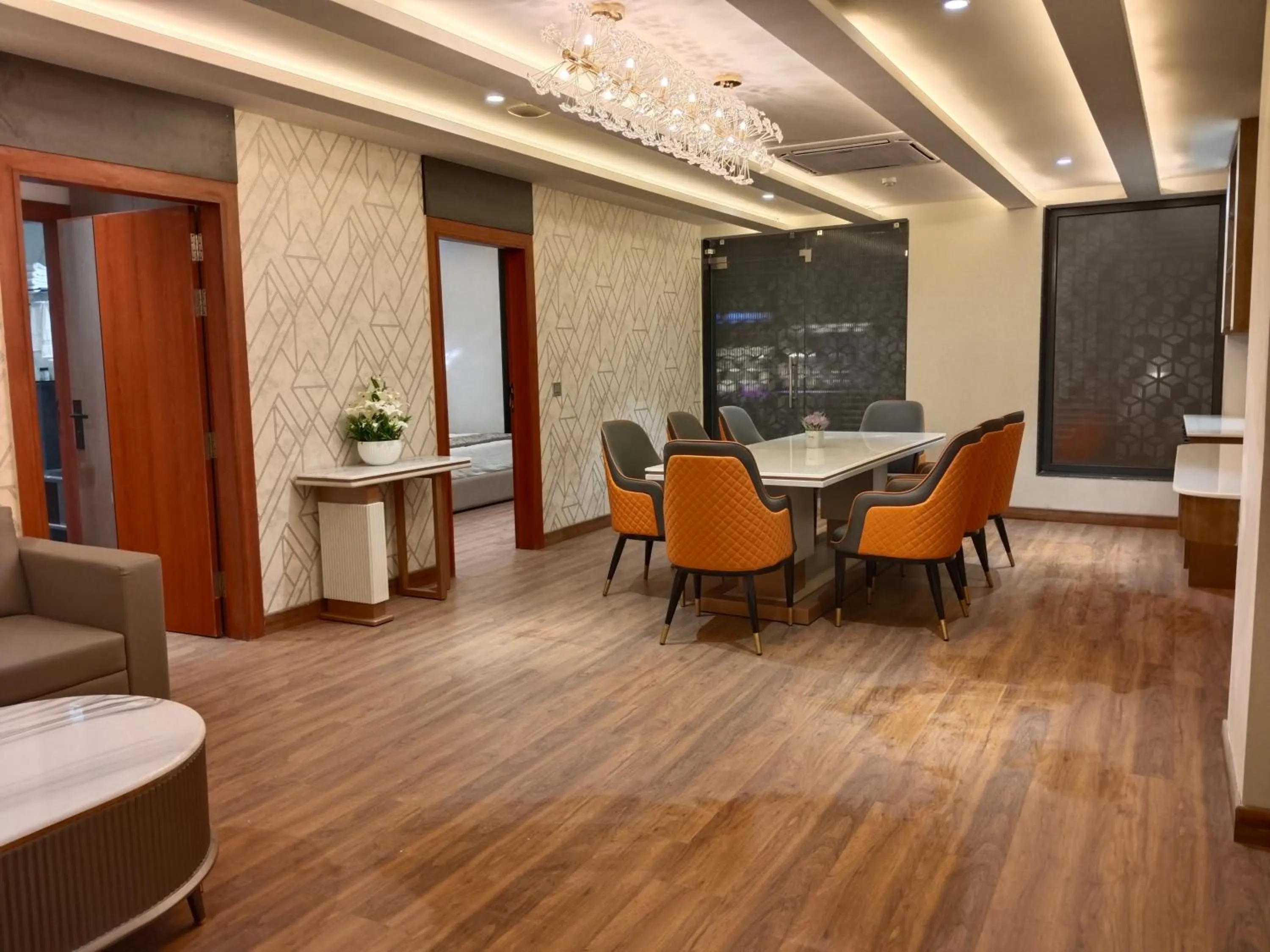 Living room in Western Blu INN