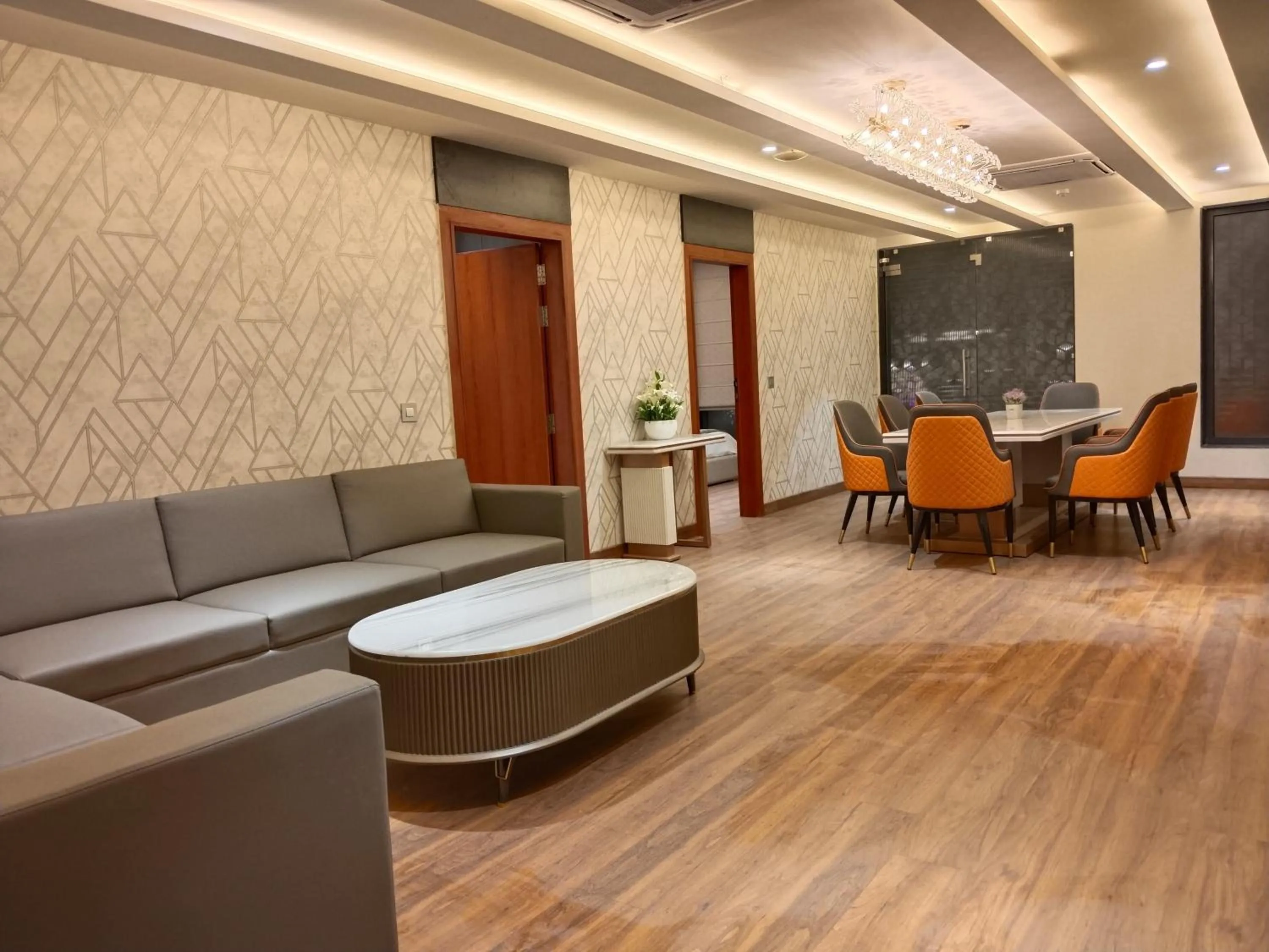 Living room in Western Blu INN