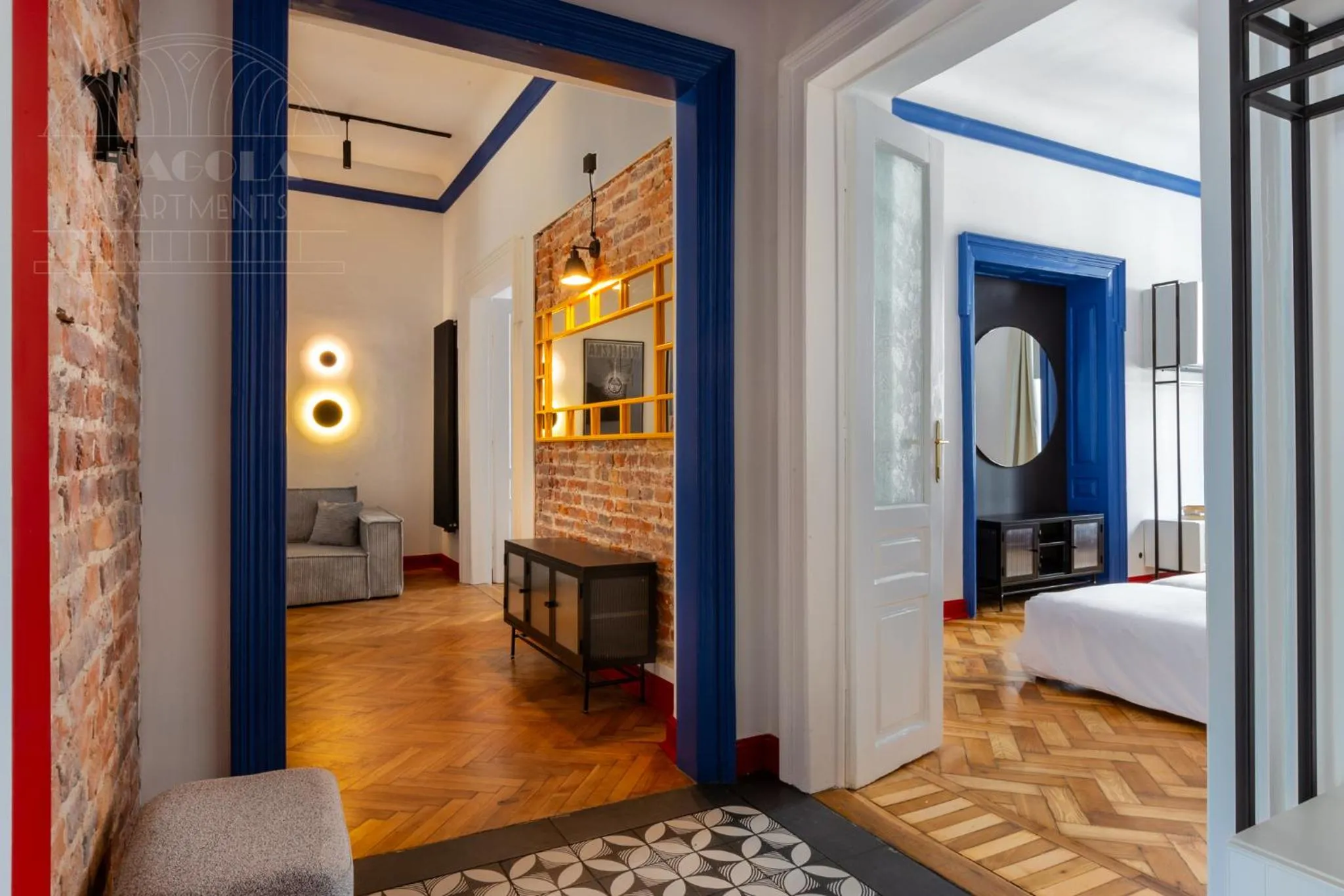 Photo of the whole room, Bed in Spacious City Center Family Apartments