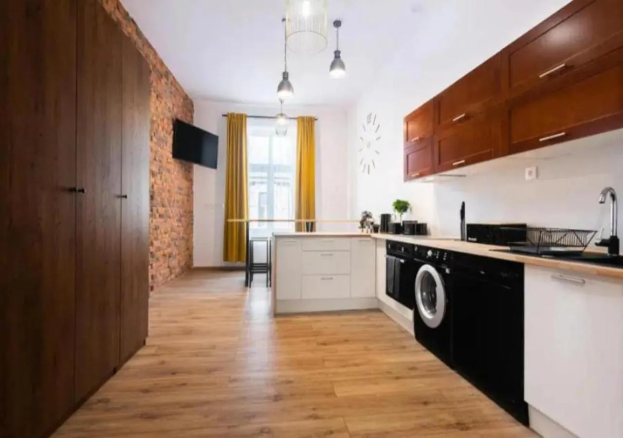 Kitchen or kitchenette in Spacious City Center Family Apartments