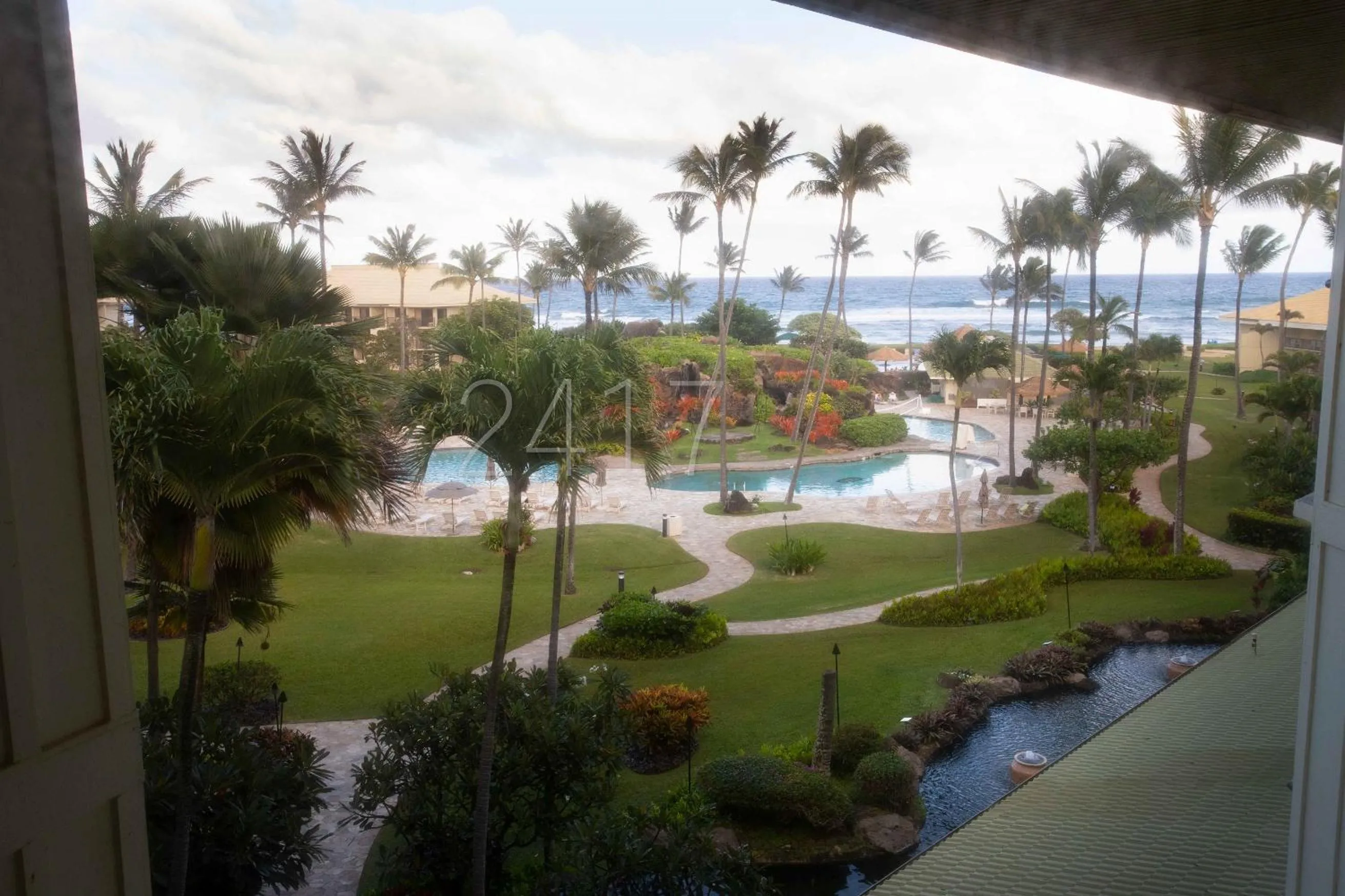 2417 at Oceanfront Resort Lihue Kauai Beach Drive Private Condo