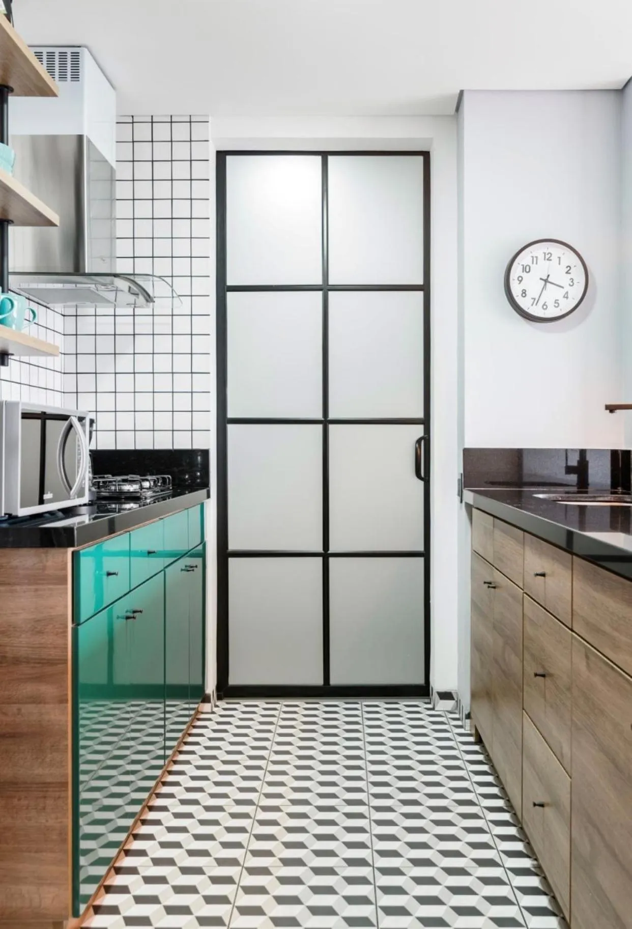 Kitchen or kitchenette in Hotel Dix