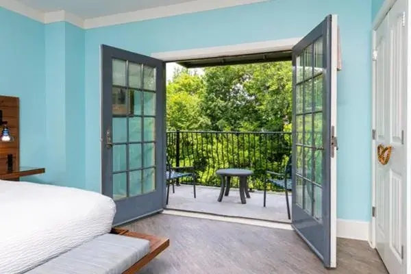 Balcony/Terrace, Bed in Margaritaville Island Hotel Balcony/Terrace, Bed in Margaritaville Island Hotel