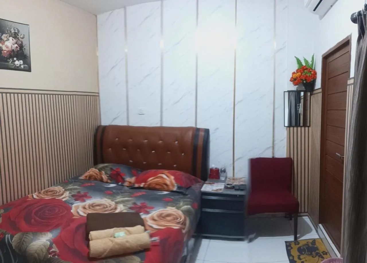 Bed in BOTANIA HOMESTAY BATAM