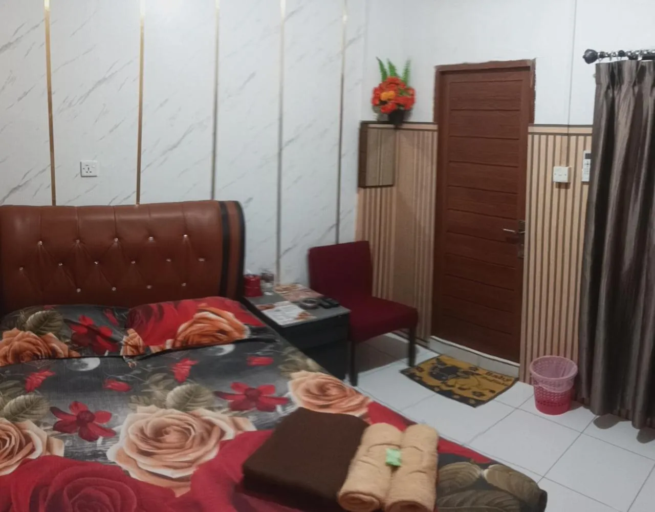 Bed in BOTANIA HOMESTAY BATAM