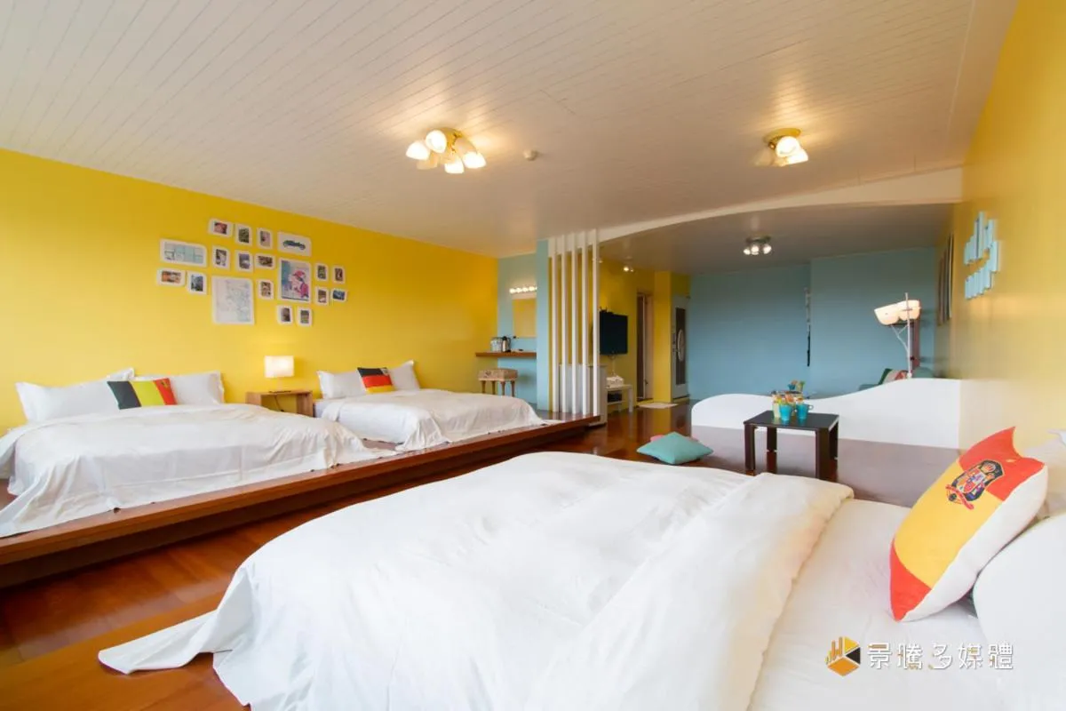 Bed in Pottery B&B
