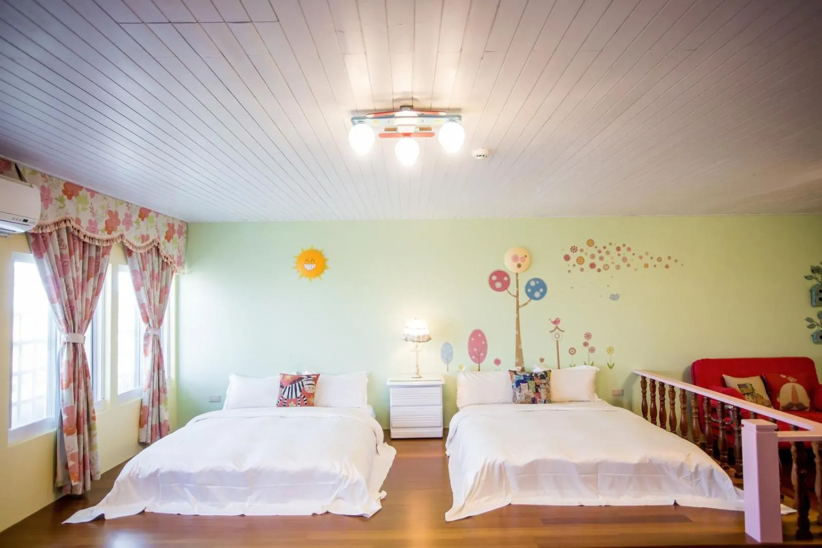 Bed in Pottery B&B