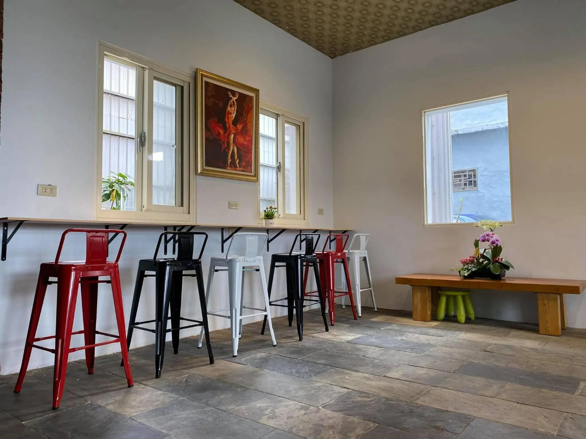 Seating area in Pottery B&B