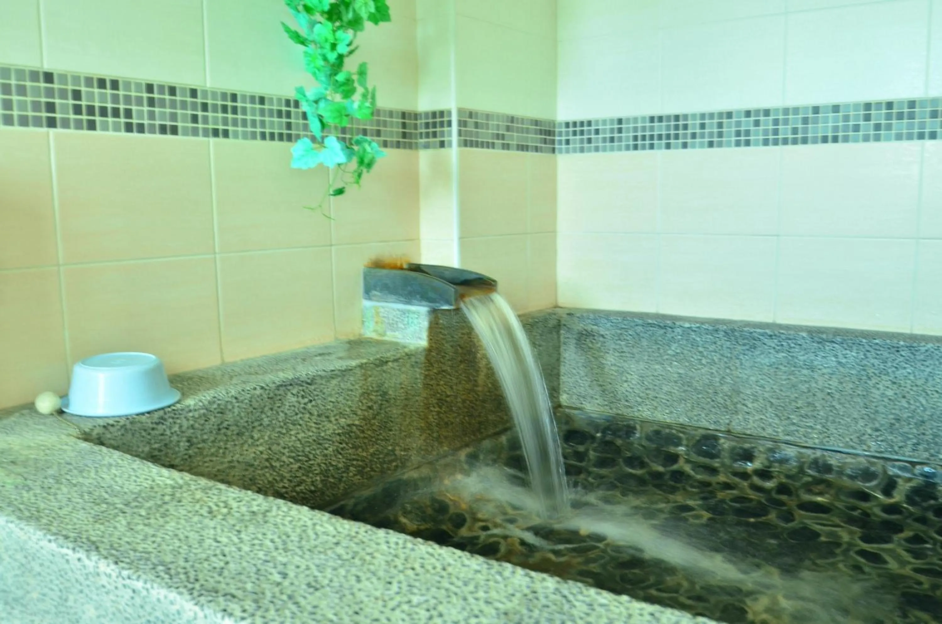 Hot Spring Bath in Pottery B&B