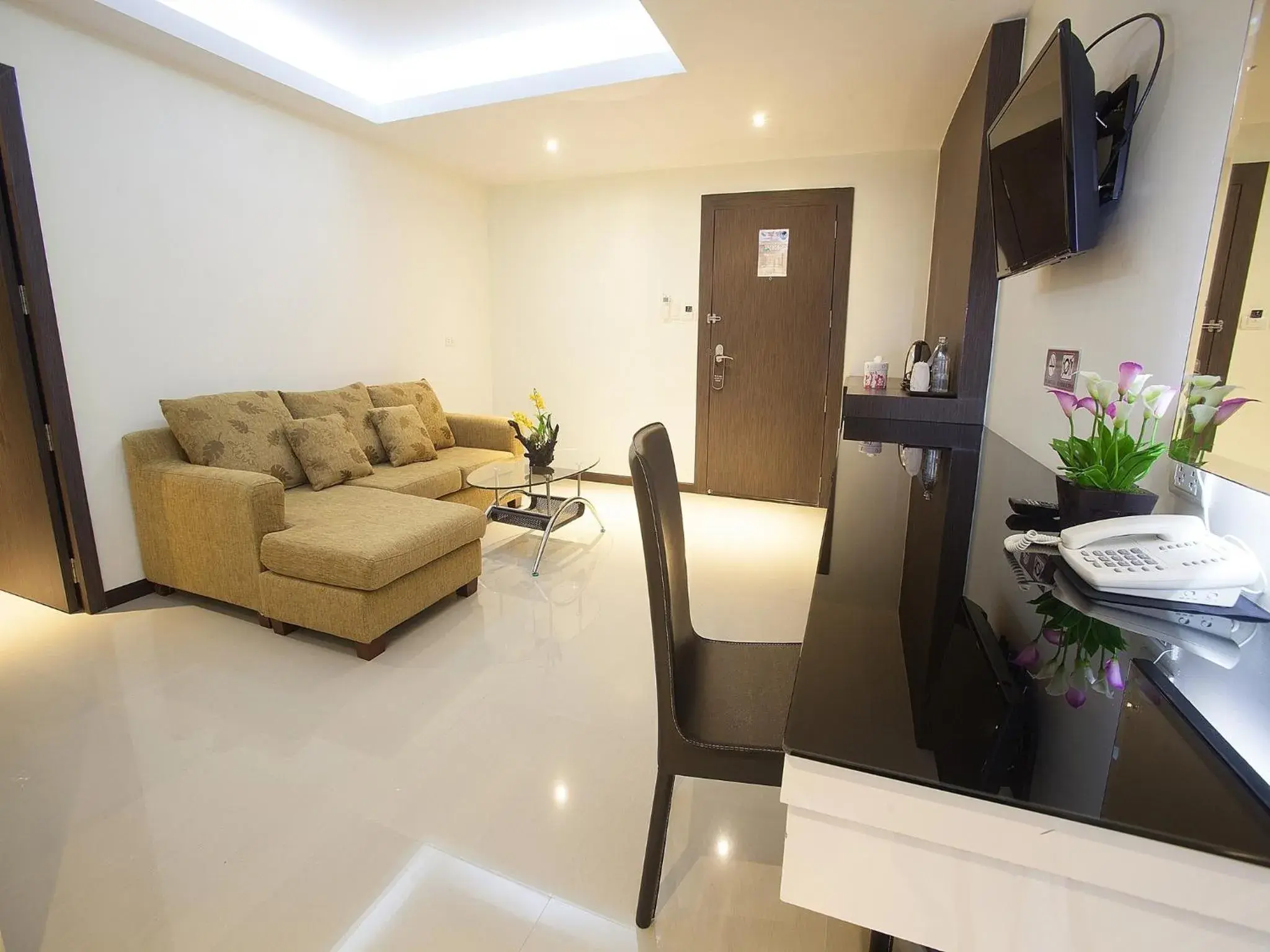 Living room in MD Grand Hotel Nakhon Living room in MD Grand Hotel Nakhon