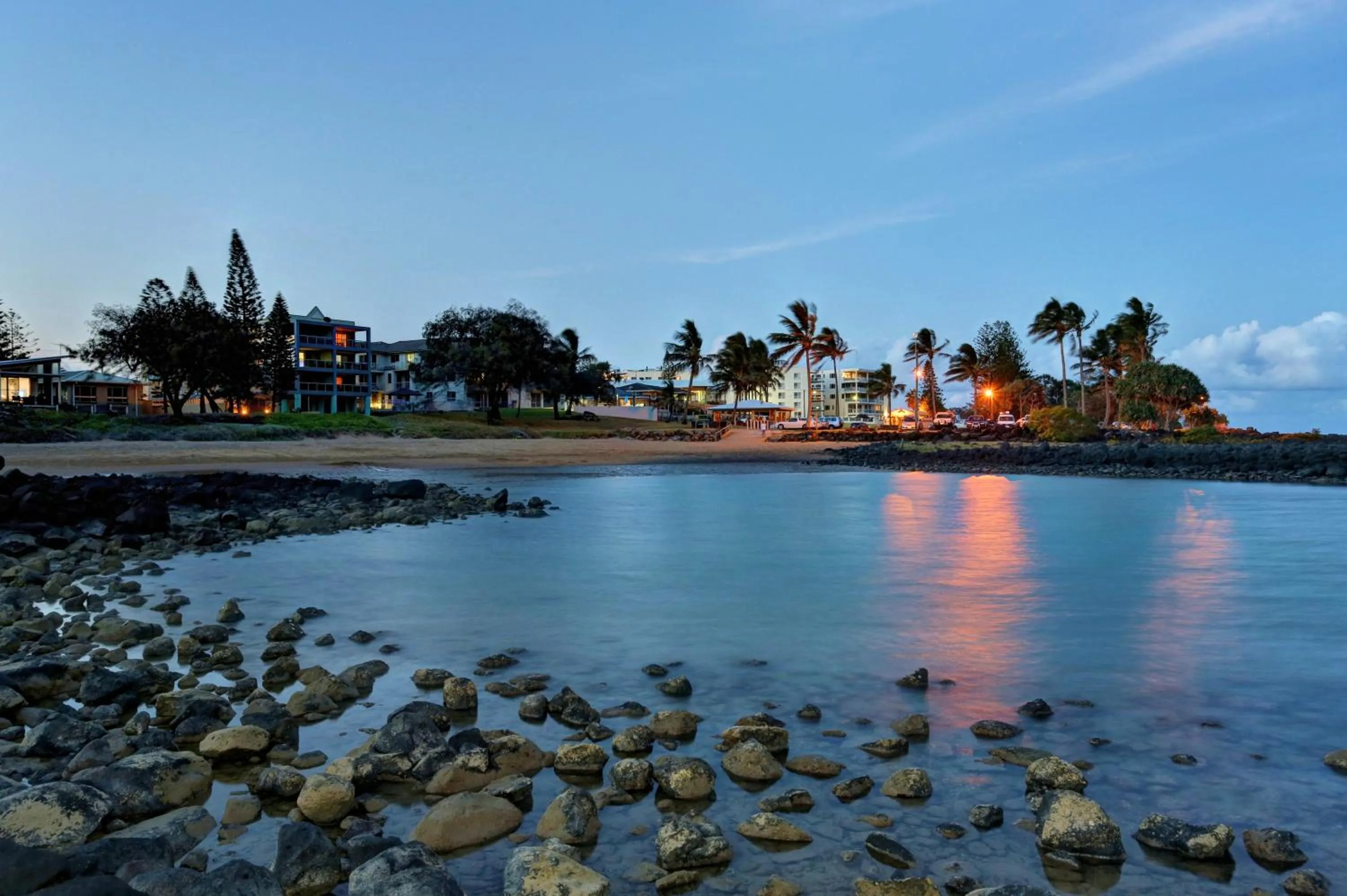 Natural landscape in Bargara Gardens Boutique Villas