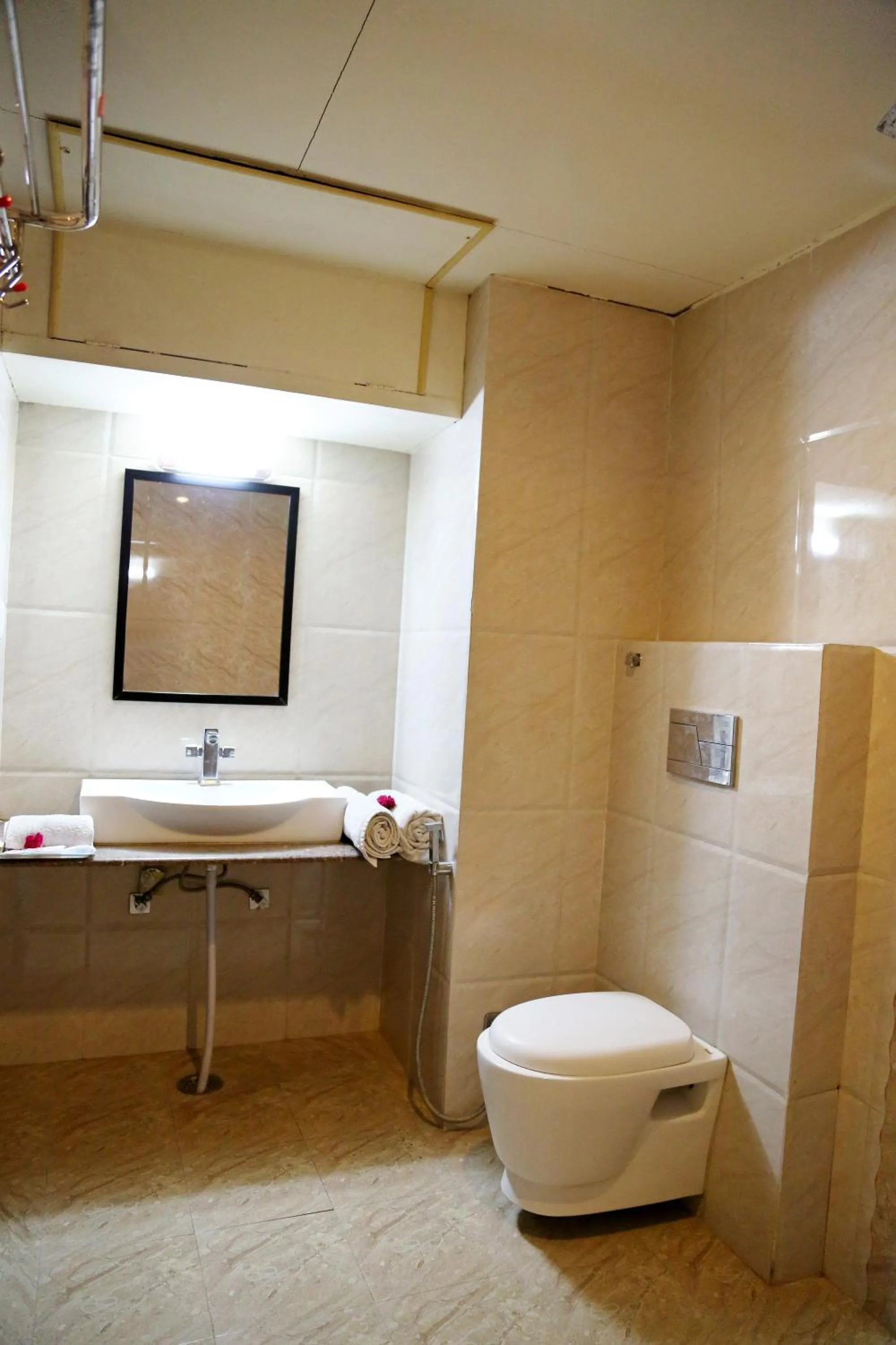 Bathroom in Narayans Leela Inn