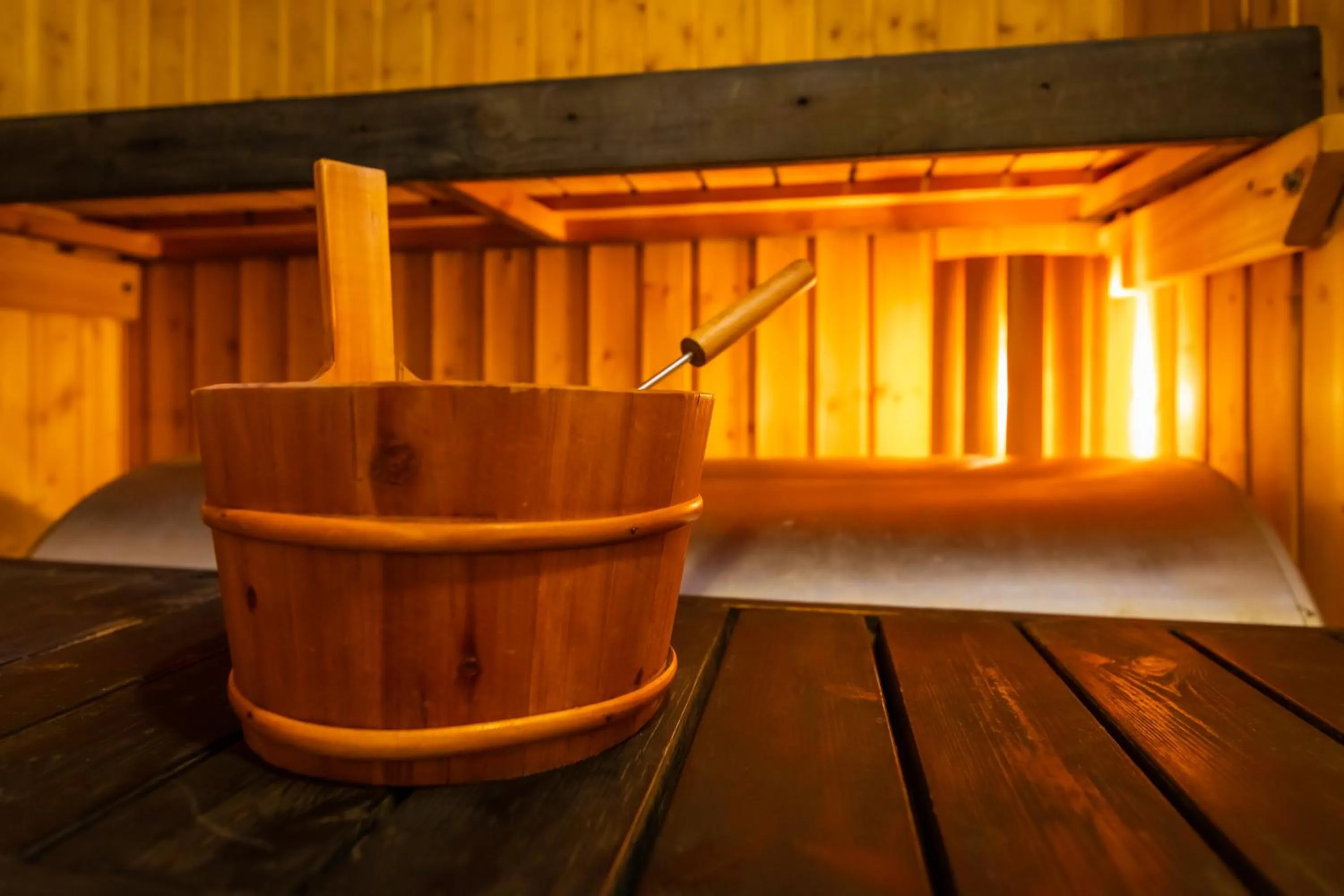 Sauna in Lossisaari Tourist Center