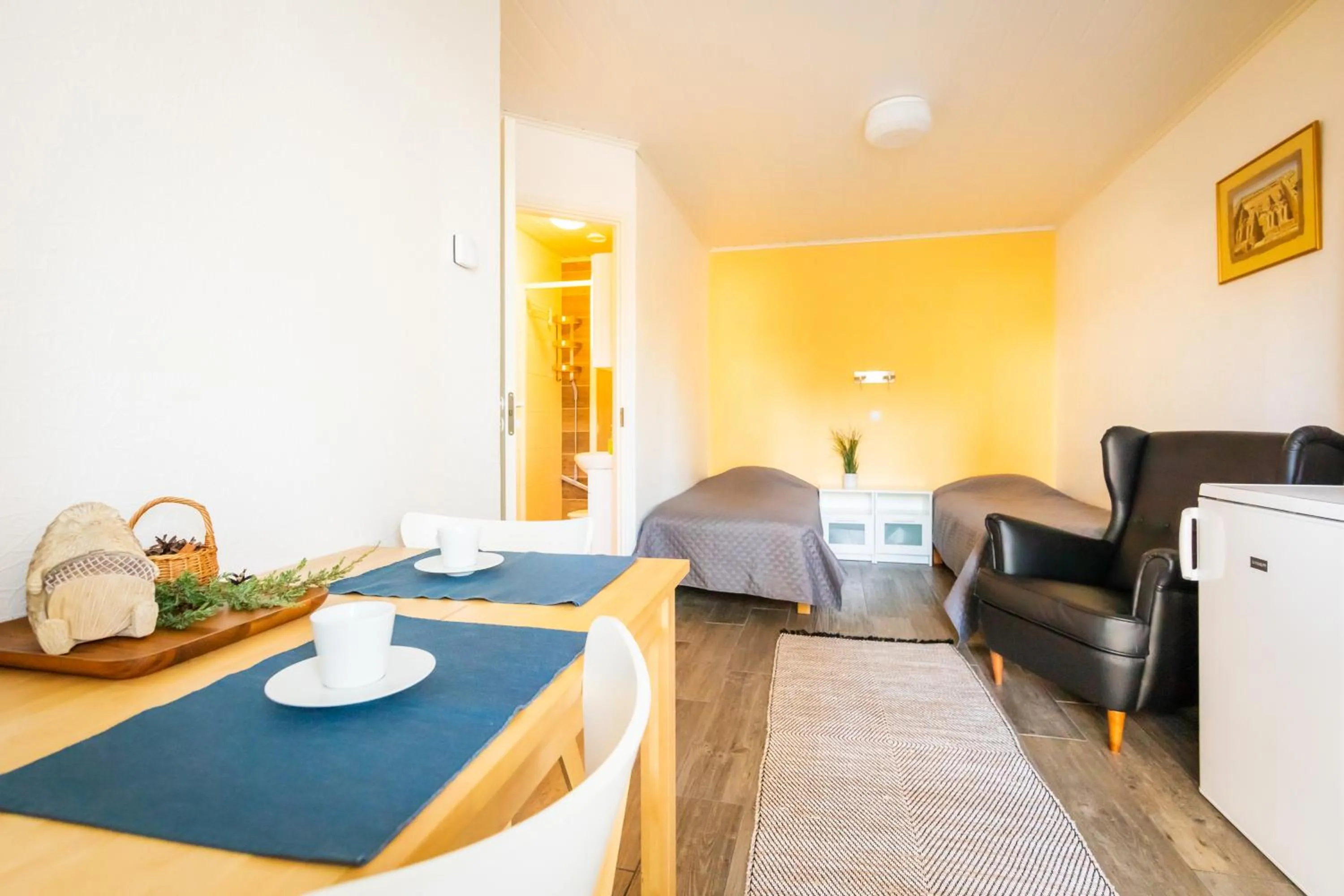 Dining area in Lossisaari Tourist Center