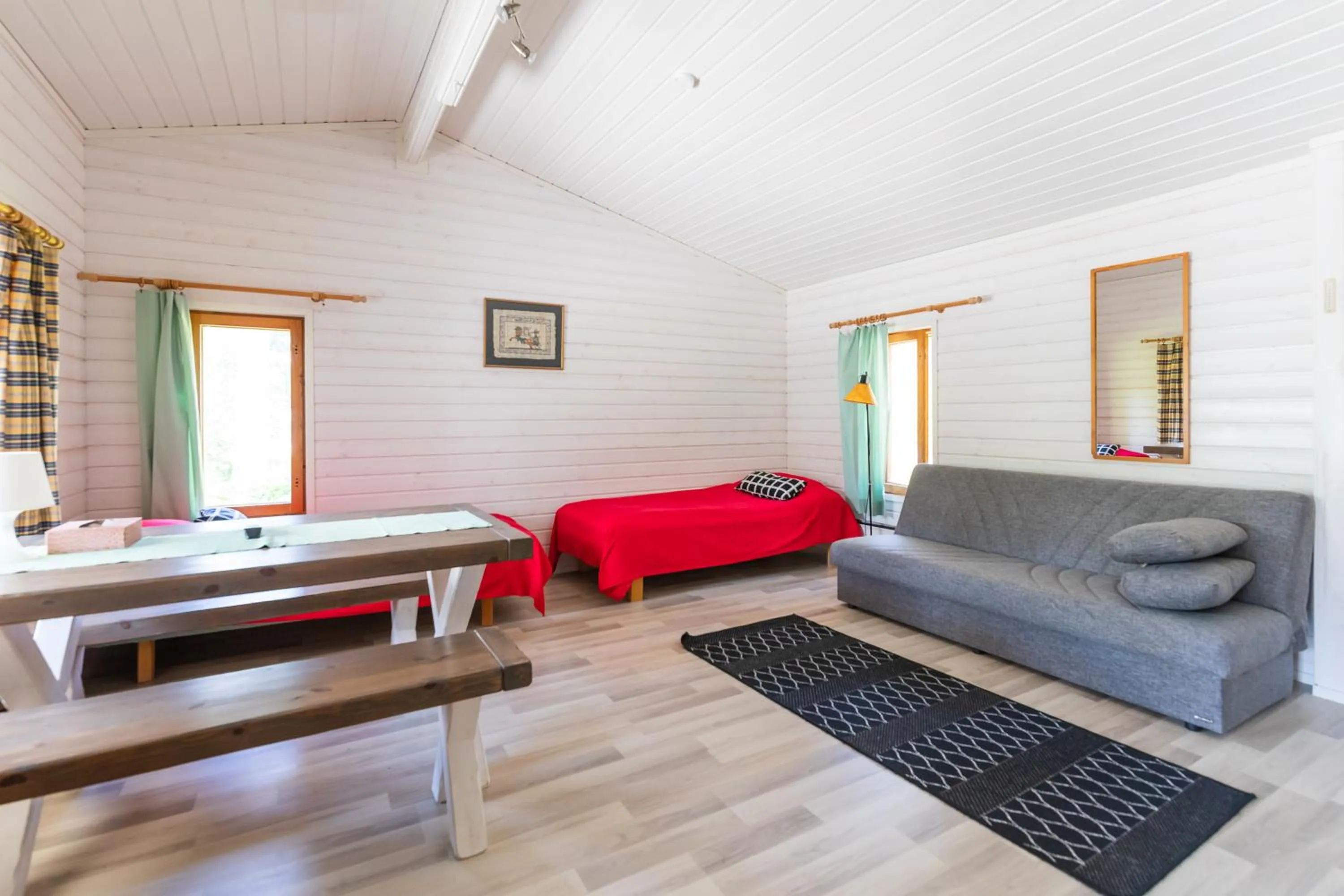 Dining area in Lossisaari Tourist Center