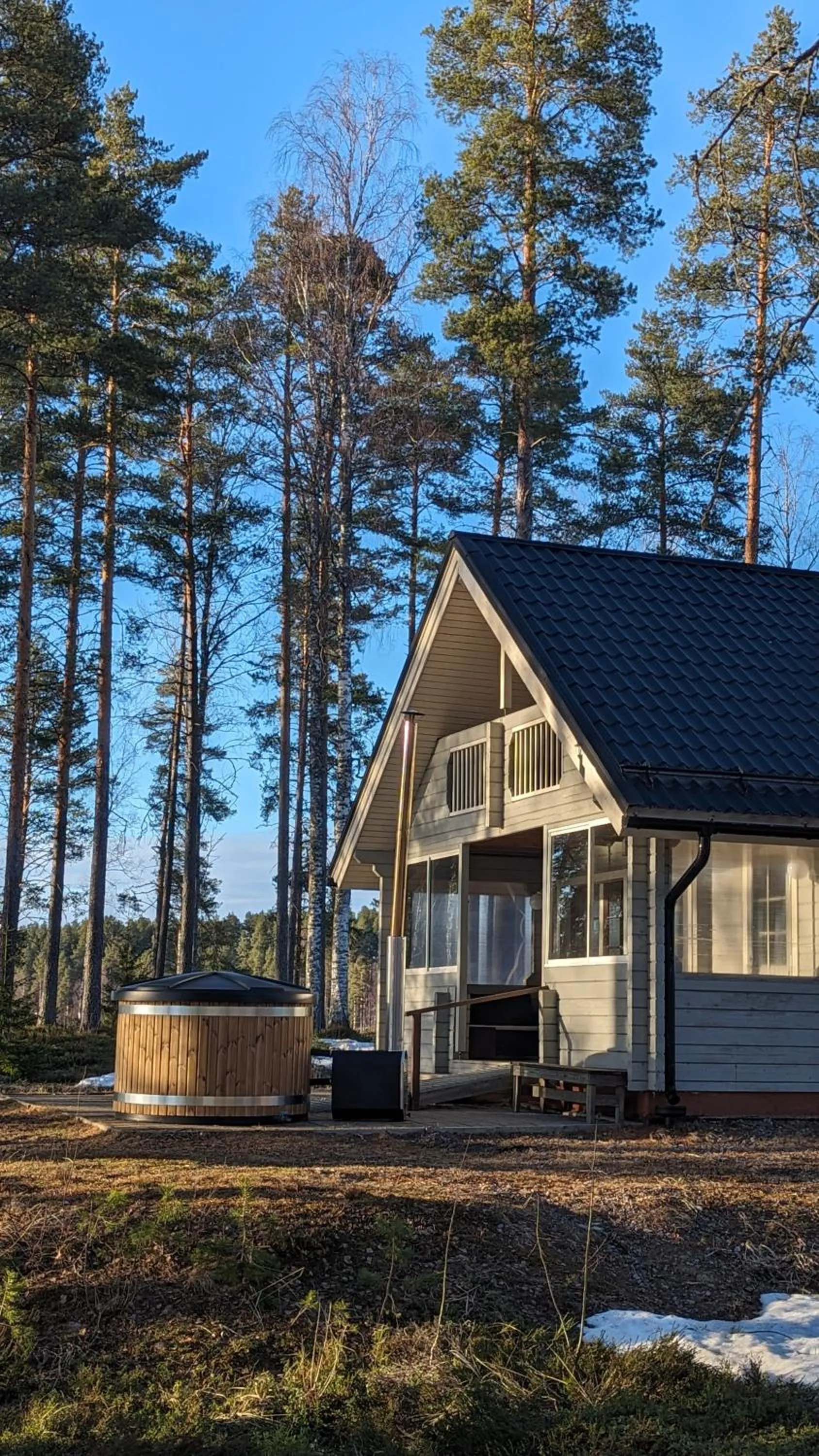 Hot Tub in Lossisaari Tourist Center