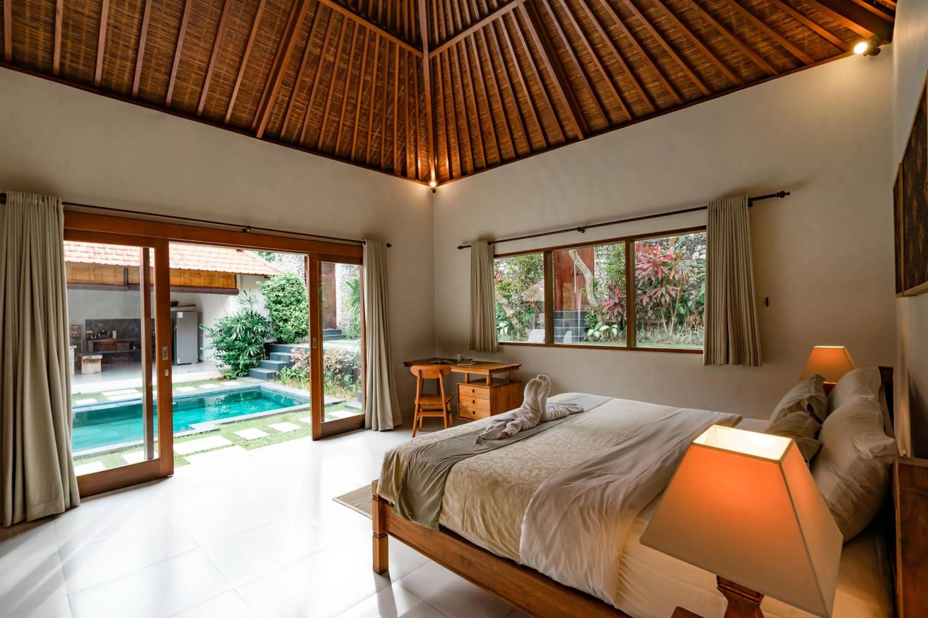 Bed in Casa Margarita Bali