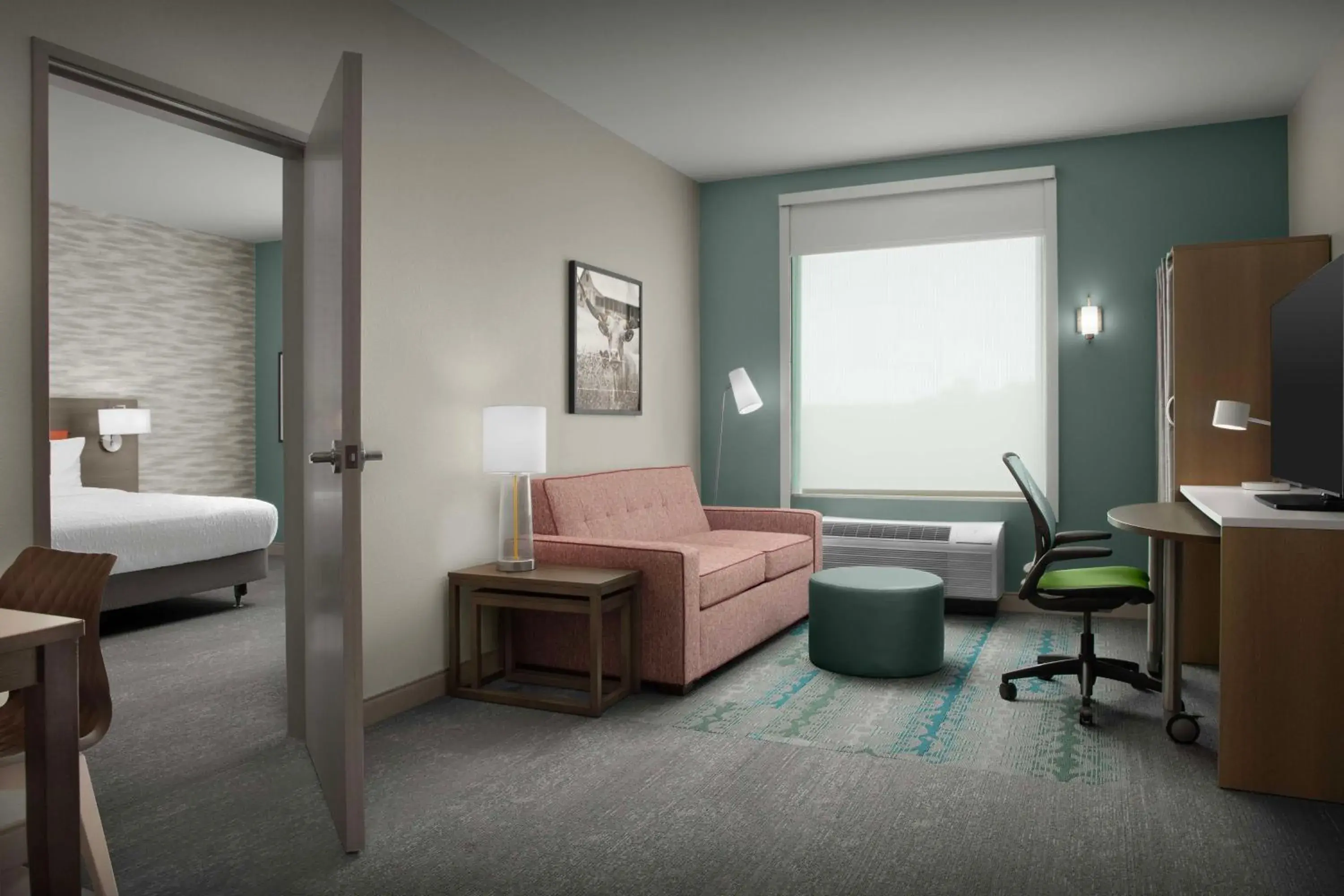 One-Bedroom King Suite with Bath Tub - Mobility Accessible in Home2 Suites By Hilton Georgetown Austin North One-Bedroom King Suite with Bath Tub - Mobility Accessible in Home2 Suites By Hilton Georgetown Austin North