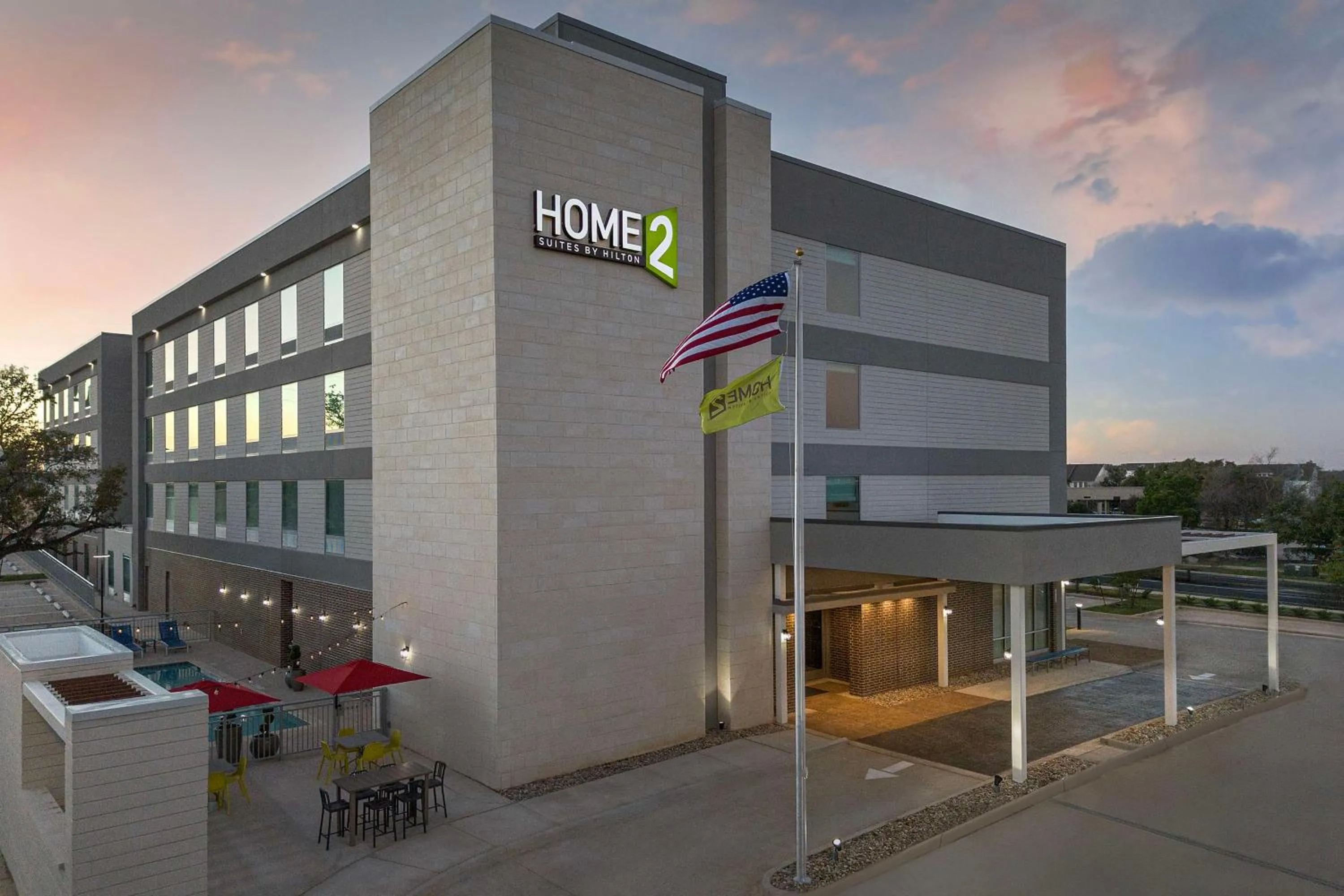 Property building in Home2 Suites By Hilton Georgetown Austin North