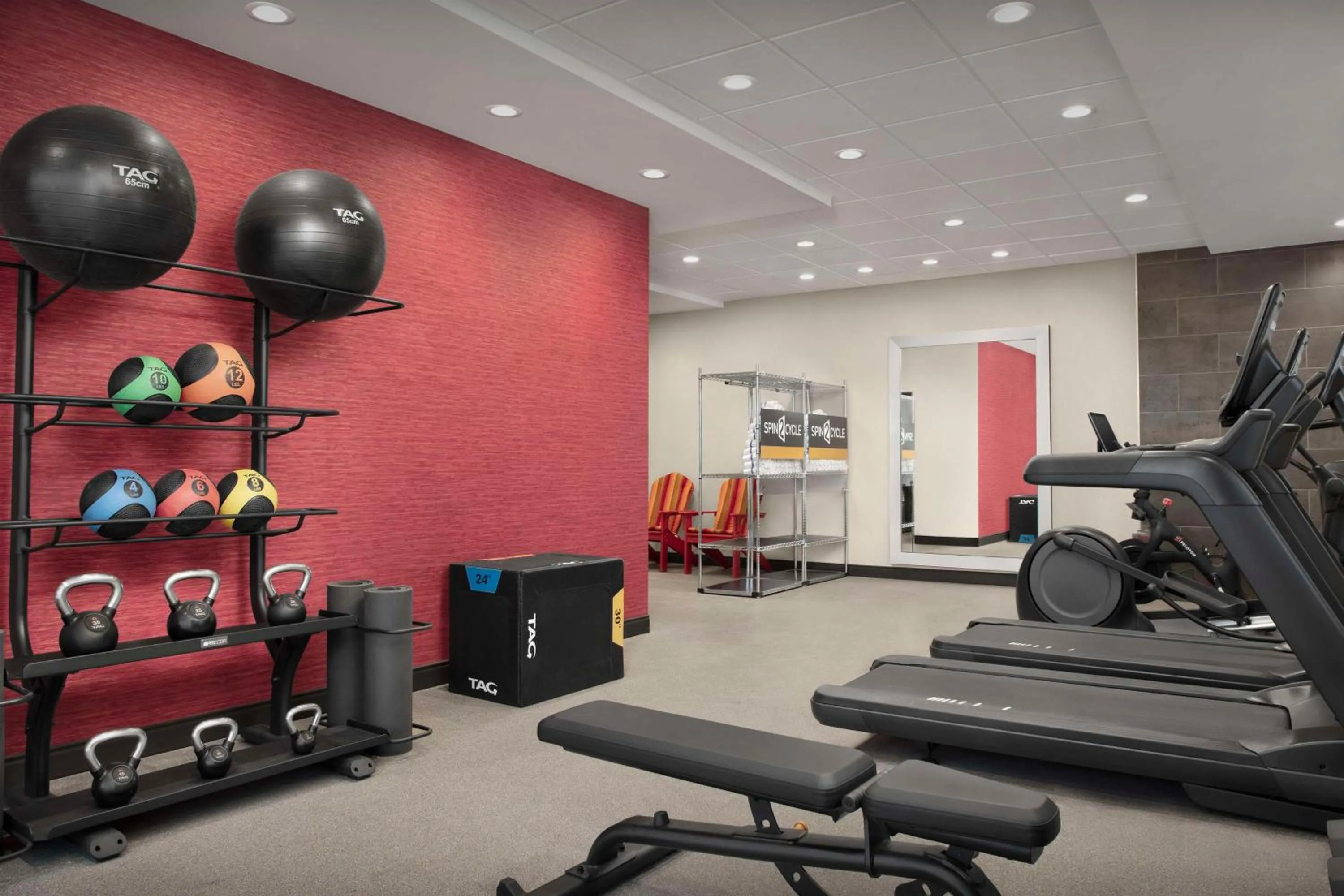 Fitness centre/facilities in Home2 Suites By Hilton Georgetown Austin North