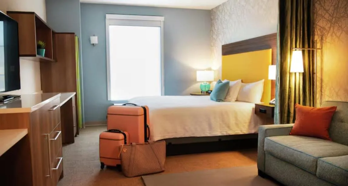 Bed in Home2 Suites By Hilton Georgetown Austin North