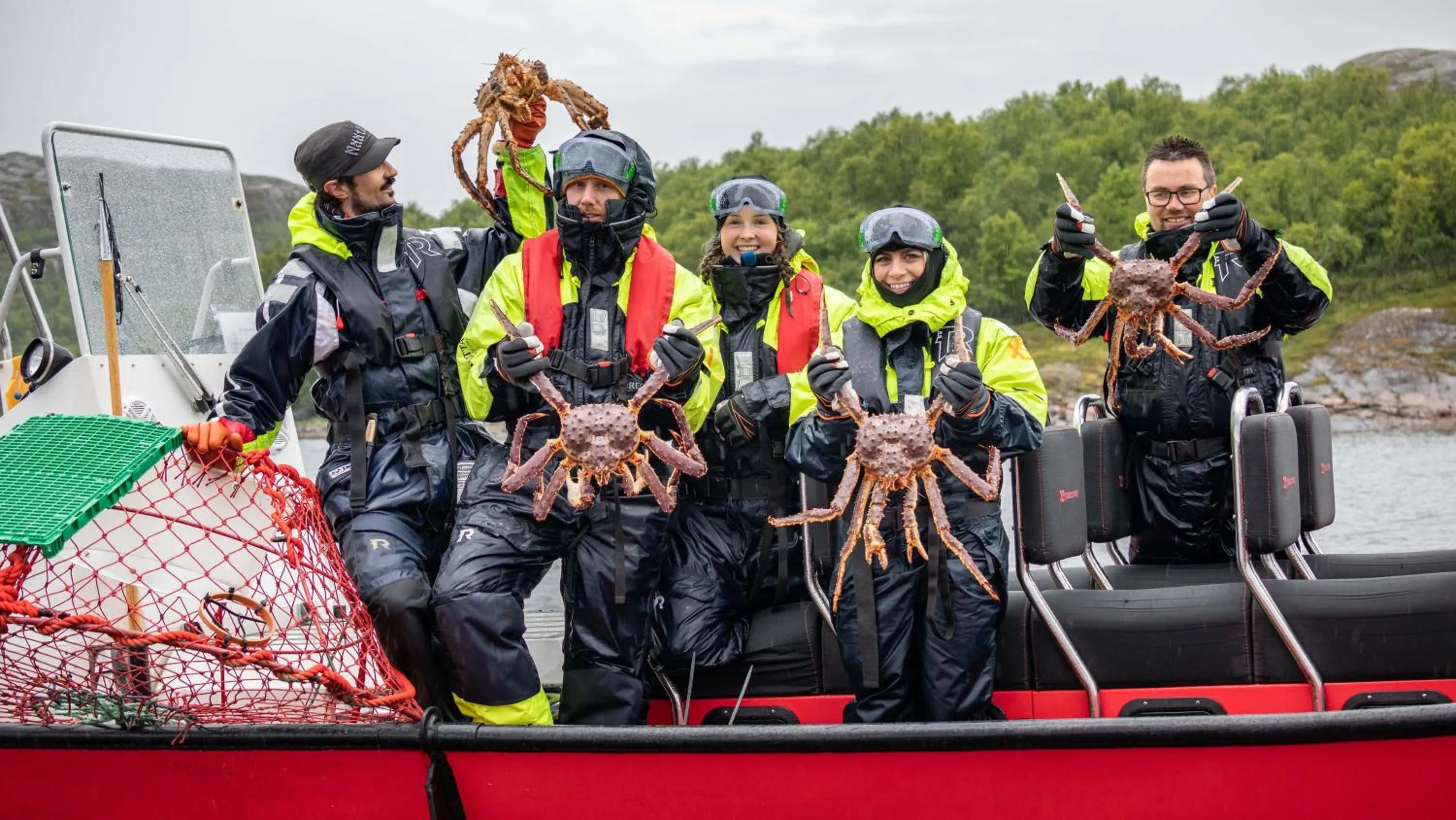 Day in Snow Resort Kirkenes