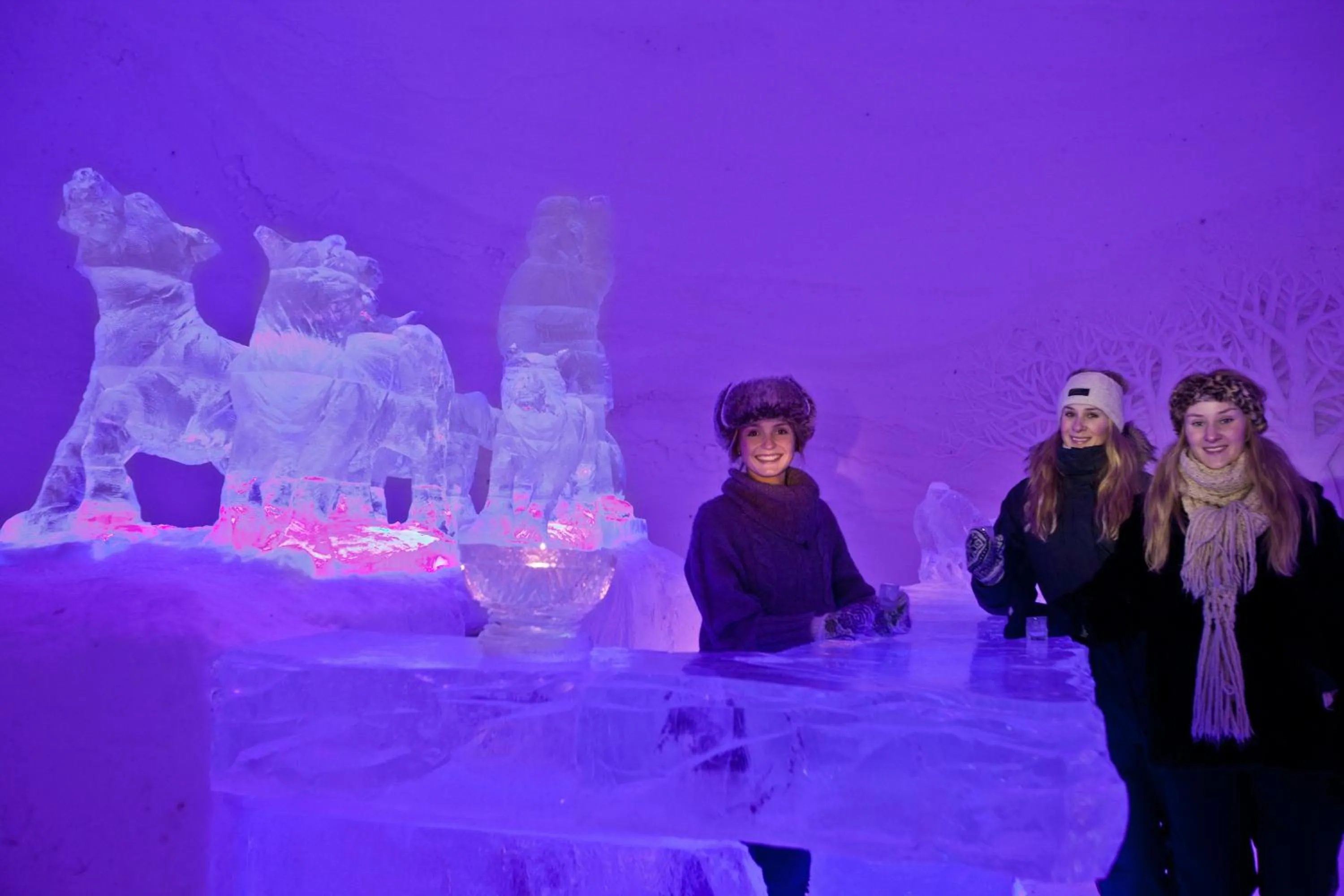 Winter in Snow Resort Kirkenes