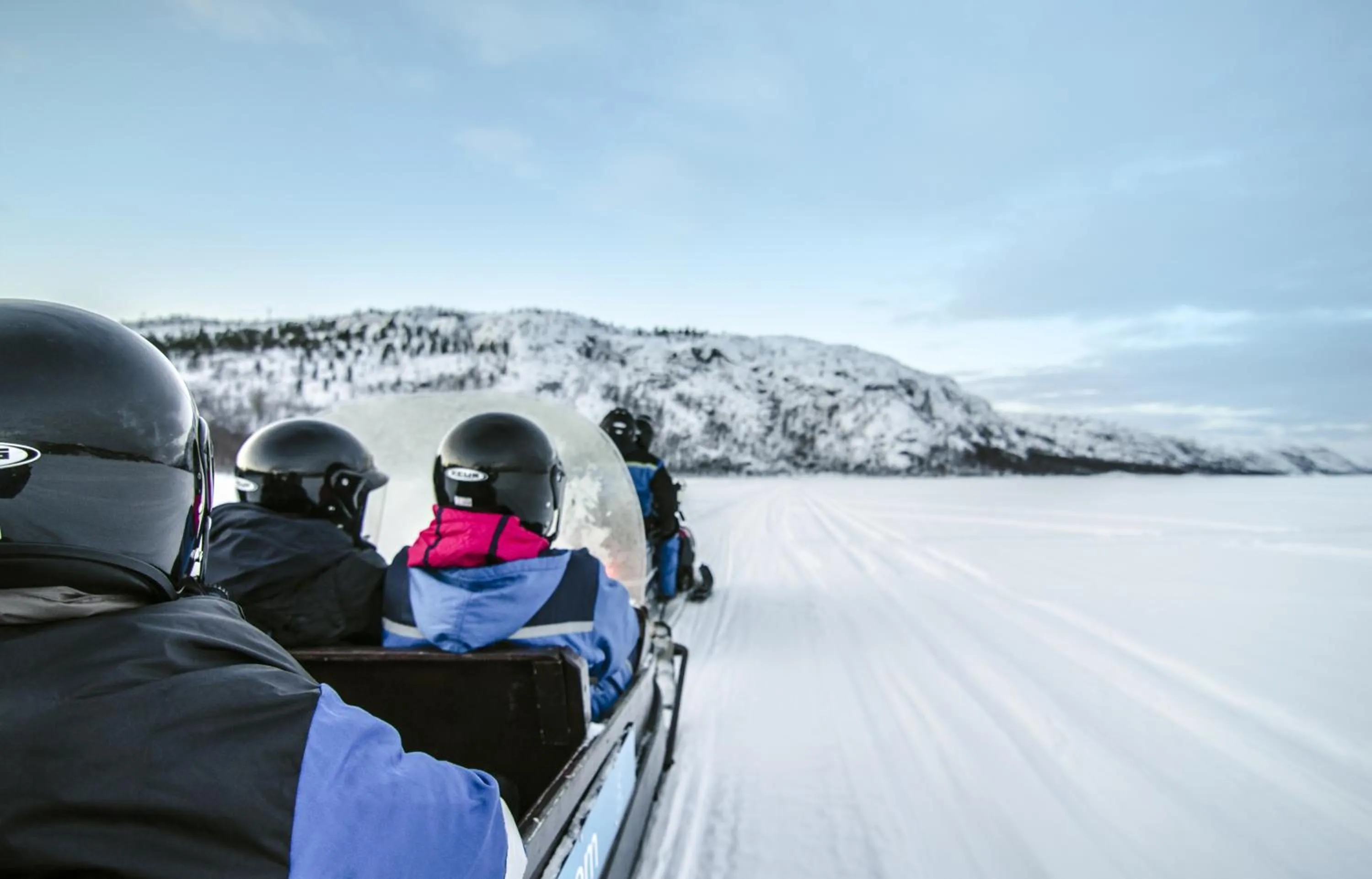 Winter in Snow Resort Kirkenes