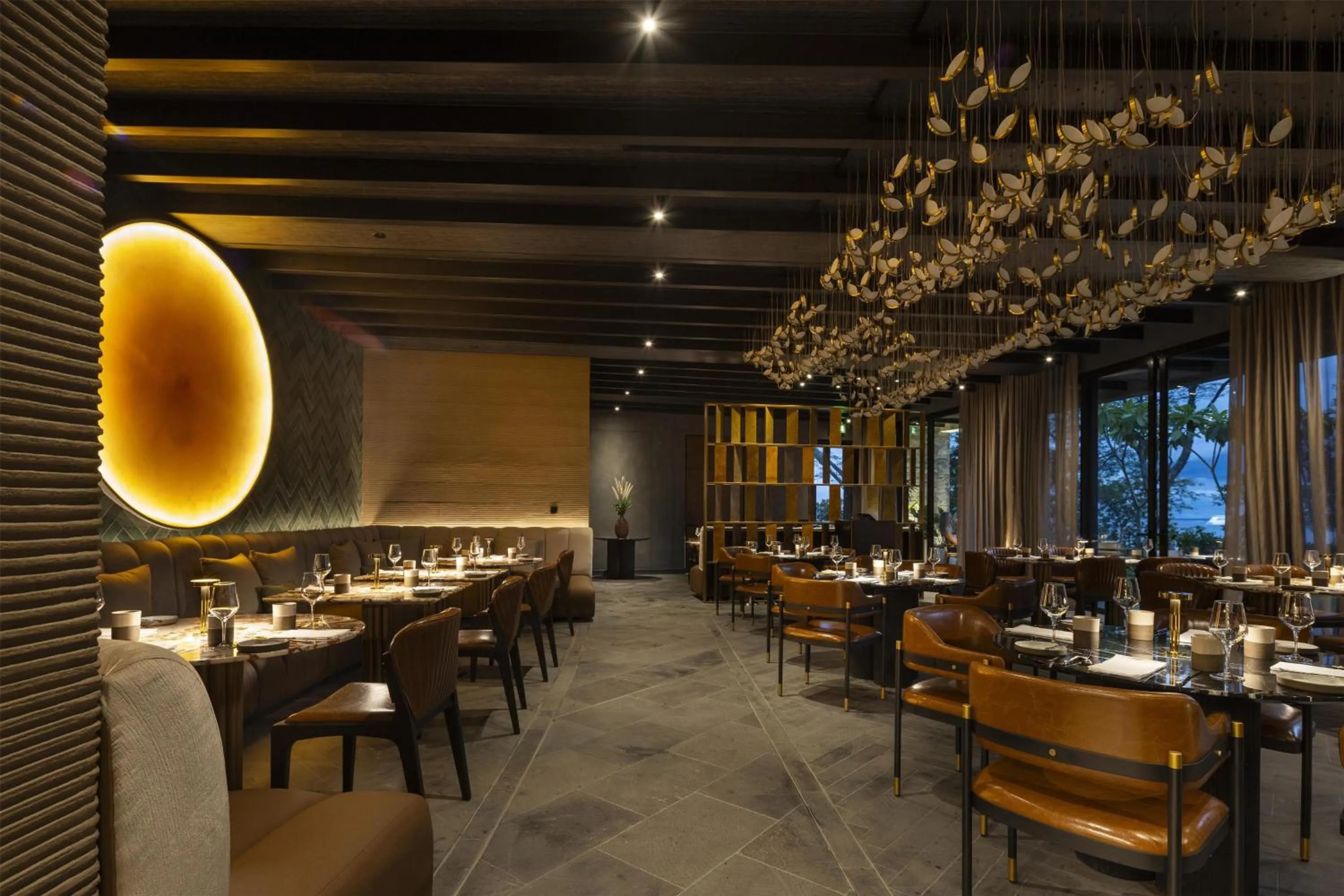 Dining area in Waldorf Astoria Costa Rica Punta Cacique