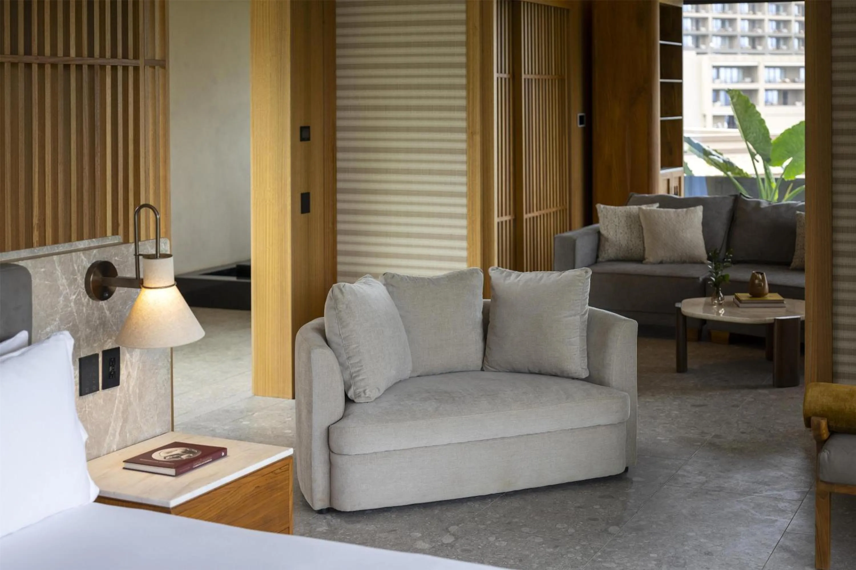 Living room in Waldorf Astoria Costa Rica Punta Cacique