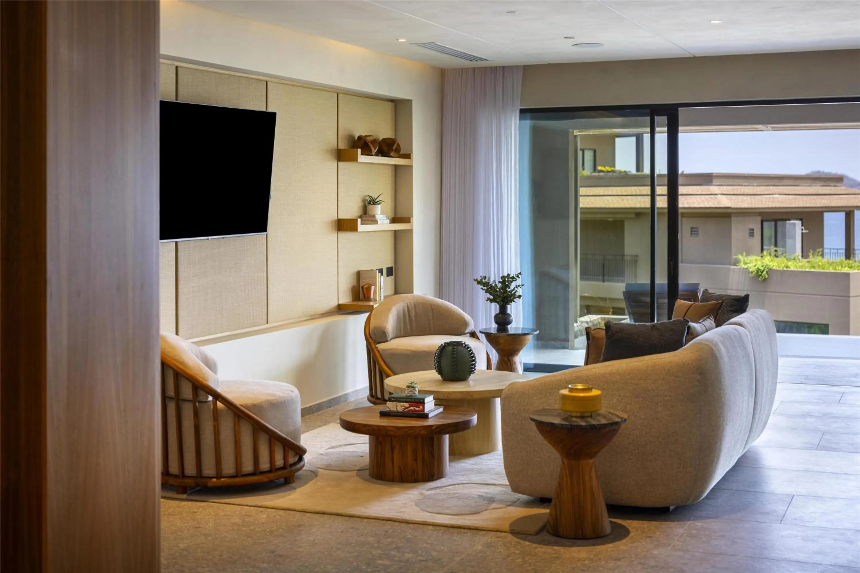 Living room in Waldorf Astoria Costa Rica Punta Cacique