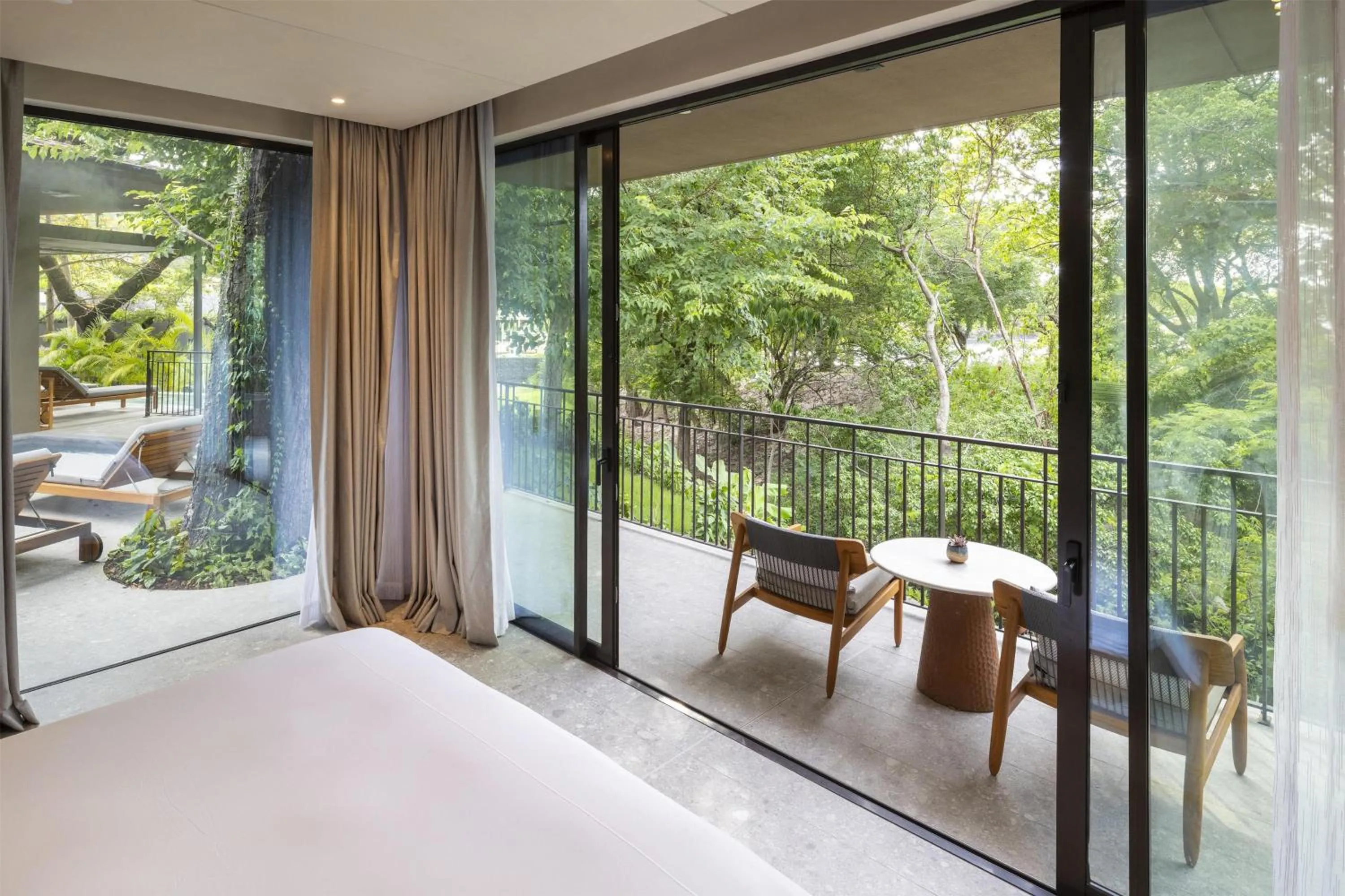 View (from property/room), Bed in Waldorf Astoria Costa Rica Punta Cacique