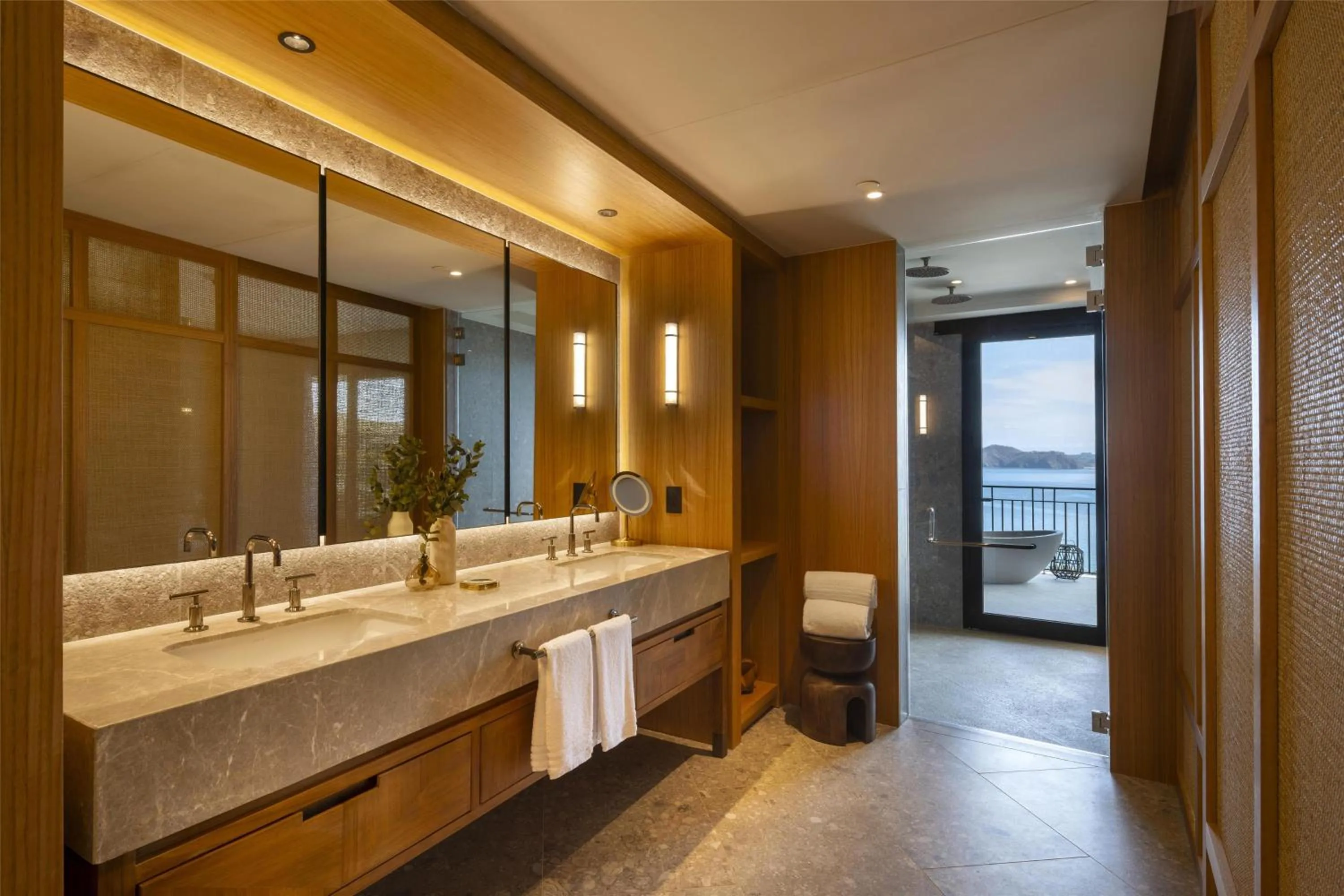 Bathroom in Waldorf Astoria Costa Rica Punta Cacique